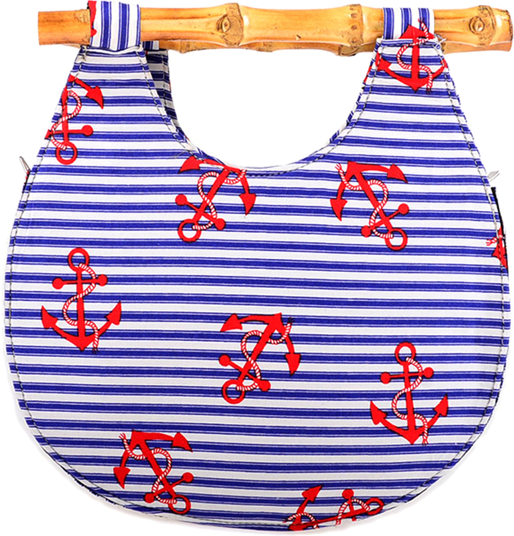 Kuestenluder_MALIA_BAMBOO_ANCHOR_Maritime_Streifen_Anker_Handtasche_killer_kirsche