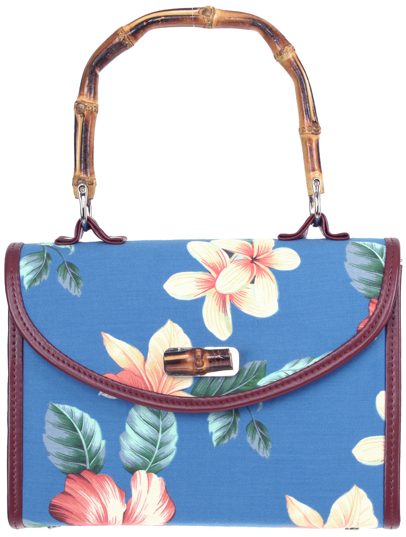 Kuestenluder_MARIN_Tiki_Frangipani_Hibiscus_BAMBOO_Vintage_Pin_Up_Handtasche_killer_kirsche_hellblaudj1uZgXp3qGo0