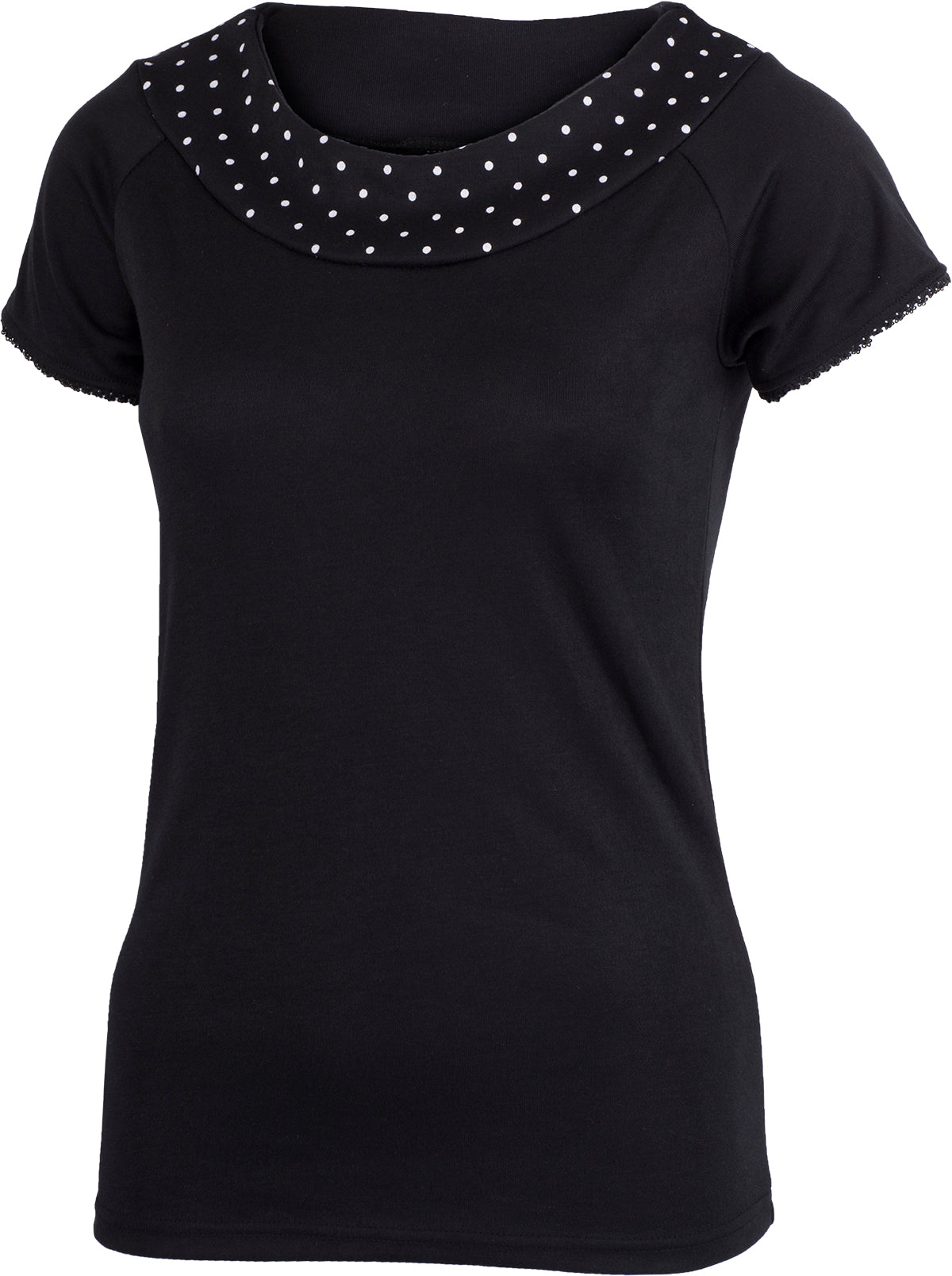 Kuestenluder_MARITH_Vintage_PUNKTE_Dots_Kurzarm_SHIRT_Oberteil_Schwarz-2p4TOMLvFuOkAM
