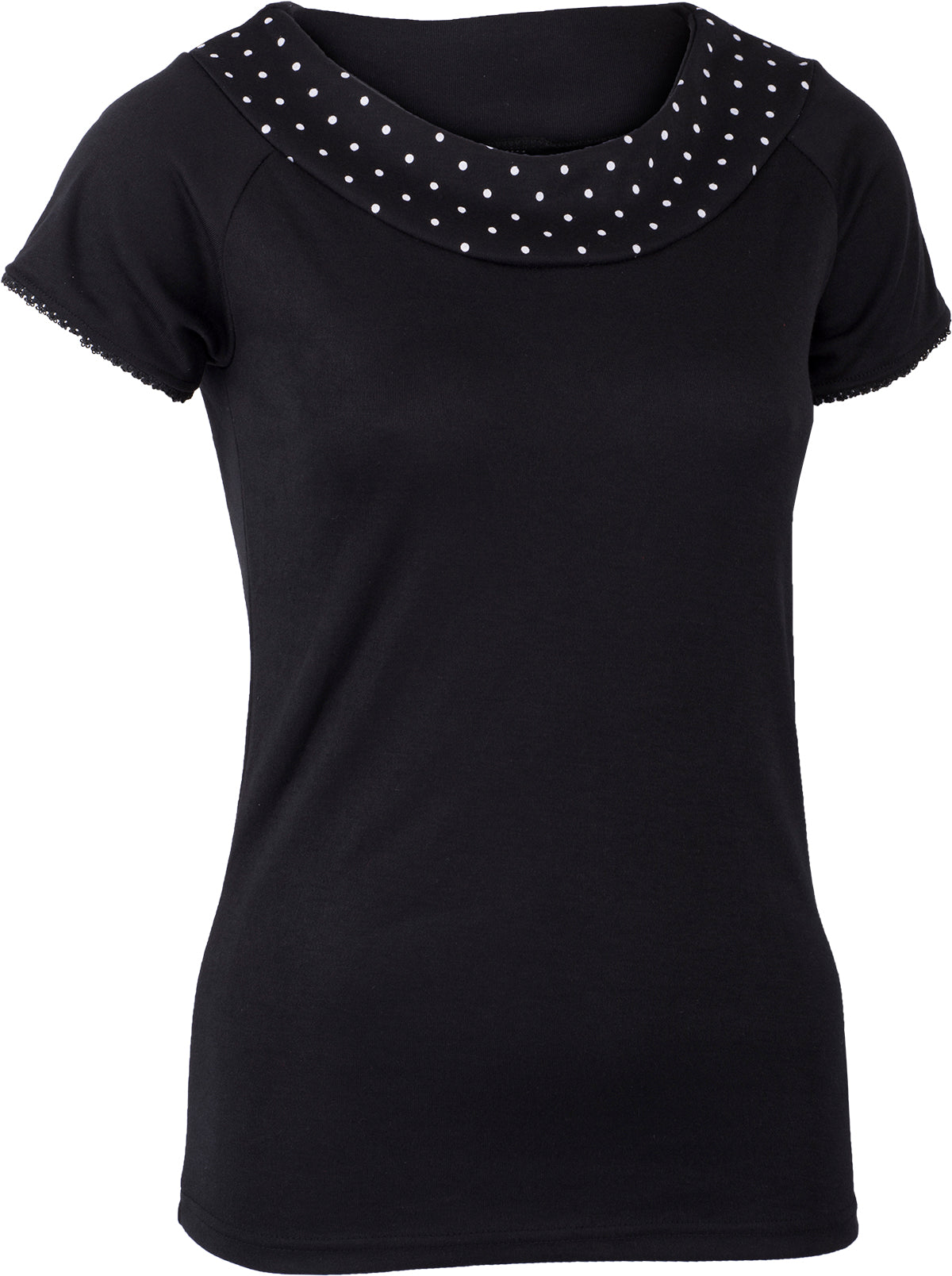 Kuestenluder_MARITH_Vintage_PUNKTE_Dots_Kurzarm_SHIRT_Oberteil_Schwarz-3OAgA9TgBzv8vB