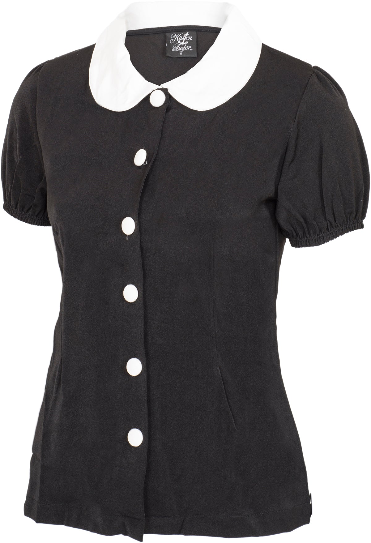 Kuestenluder_MELINA_2-Tone_Vintage_BUBIKRAGEN_Kurzarm_BLUSE_Oberteil-3AtaCgmnwoEfrD