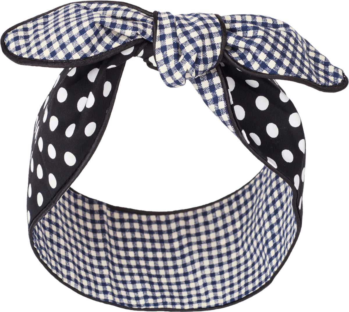 Kuestenluder_MELLIE_Polka_Dot_PEPITA_Retro_Paspel_HAARBAND_Hair_Band-1RzOZ2dGdllpLp