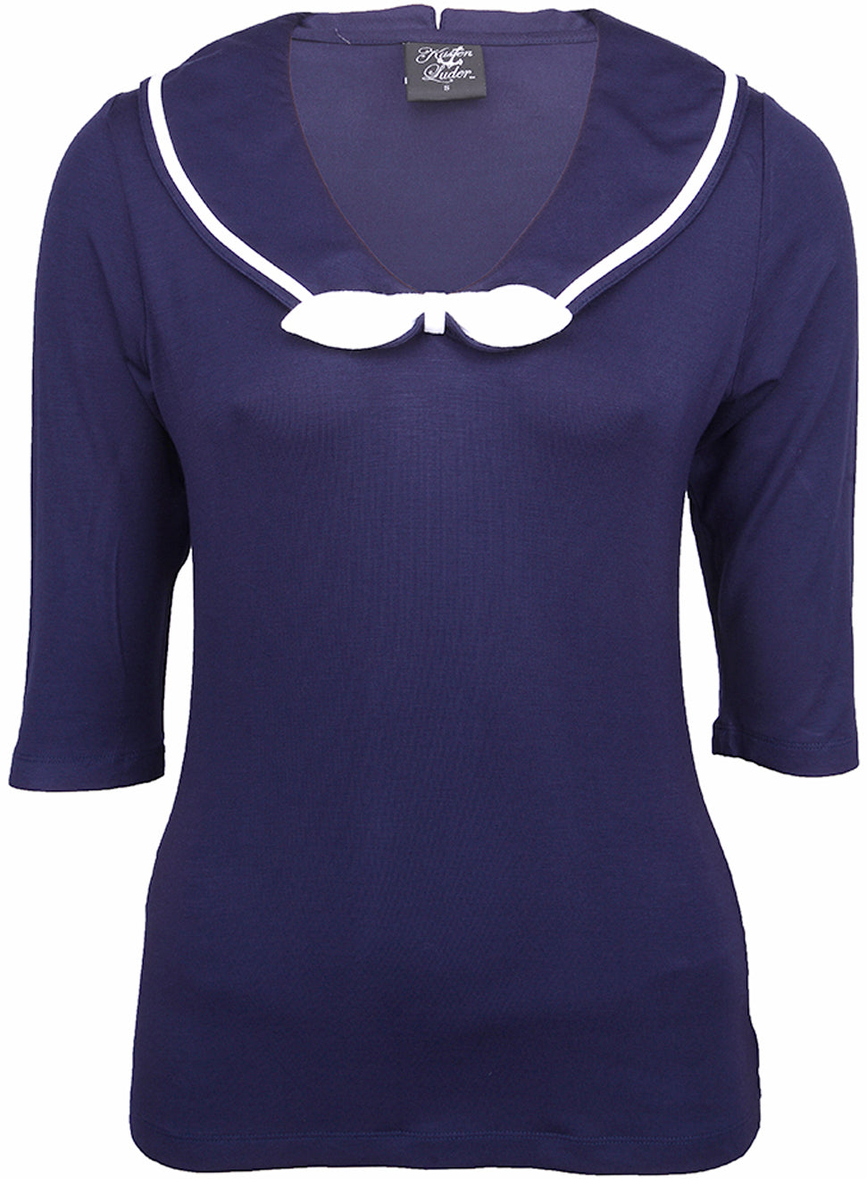 Kuestenluder_MORIAH_Sailor_50s_Matrosen_Collar_Vintage_34_Arm_SHIRT_Navycx9XMTdrTDlbk