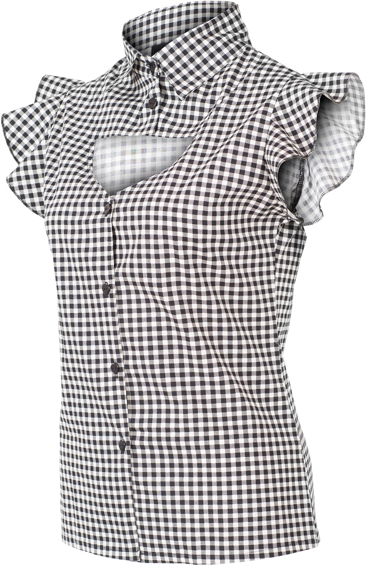 Kuestenluder_NAYMA_Vintage_PEPITA_Karo_CUT-OUT_Retro_BLUSE_Weiss-2ZDUMEn99m5avq