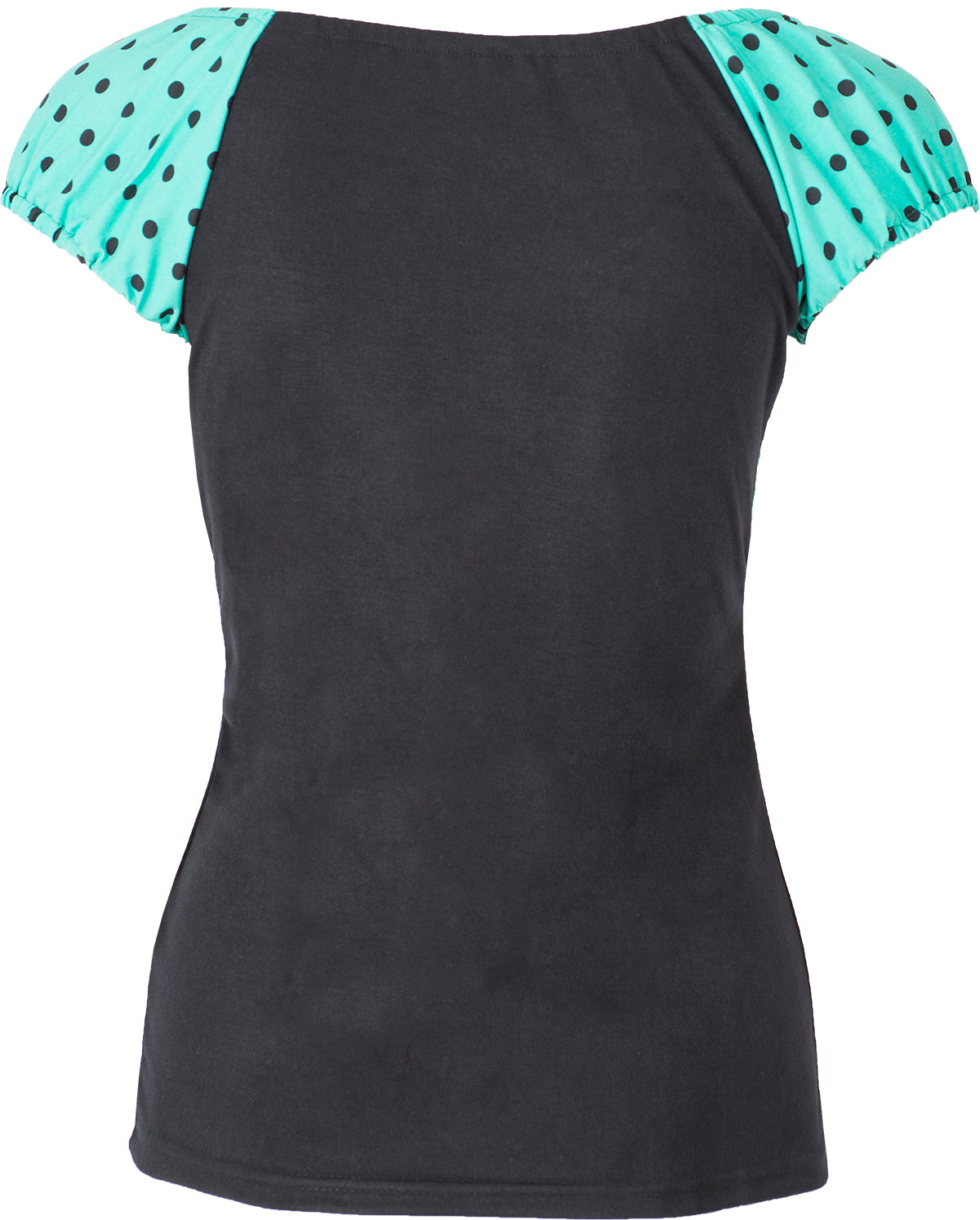 Kuestenluder_NEELY_50s_POLKA_DOT_Vintage_PIN_UP_Bluse_SHIRT_Tuerkis-3