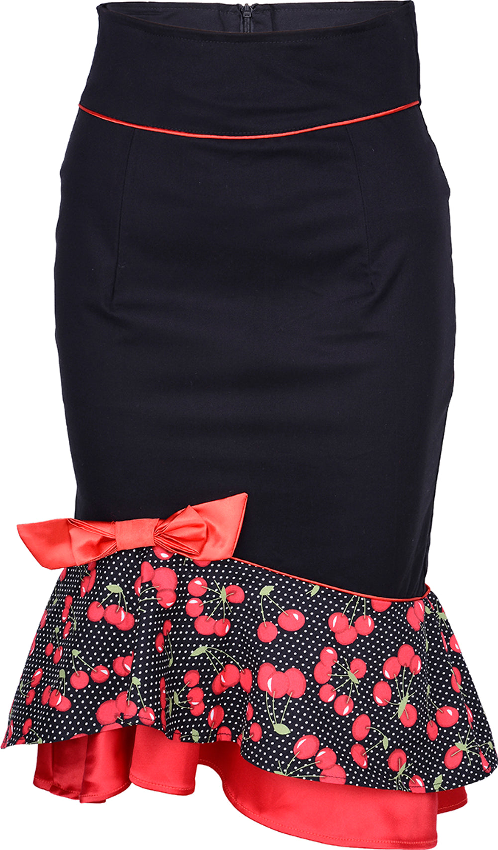 Kuestenluder_PIN_UP_Polka_Dots_CHERRIES_50s_FLAMENCO_Rock