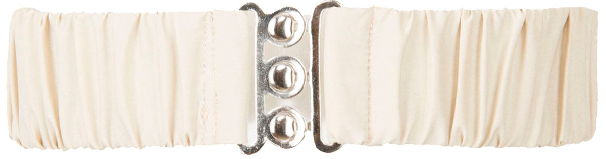 Kuestenluder_PLAIN_Vintage_Elastic_RETRO_Stretch_TAILLENGueRTEL_Beige_killer_kirsche