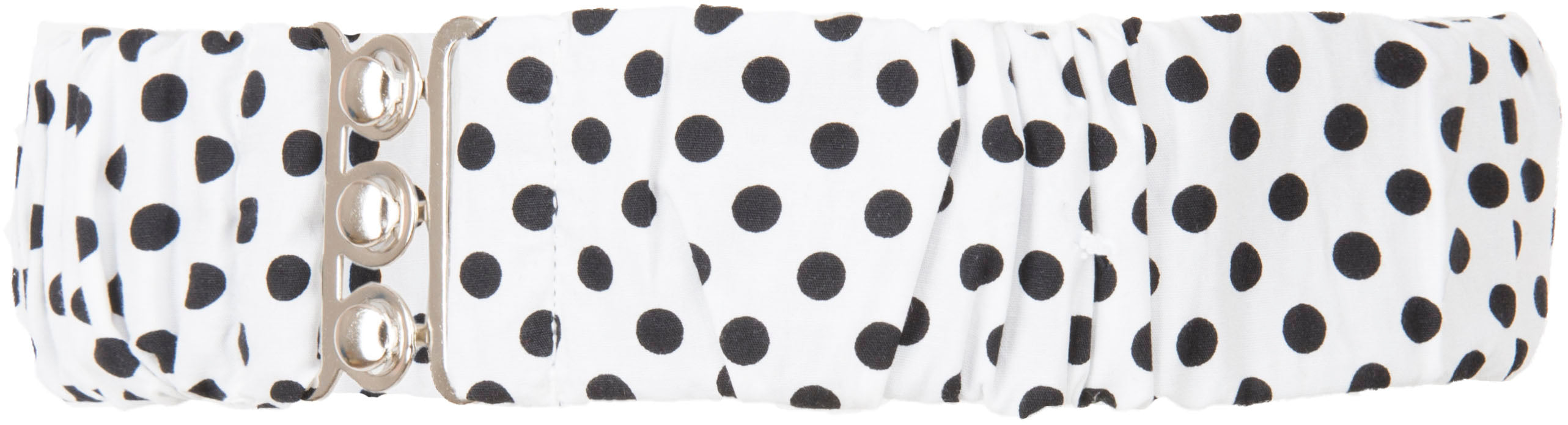 Kuestenluder_POLKA_DOT_Elastic_PUNKTE_Stretch_TAILLENGueRTEL_Weiss-2