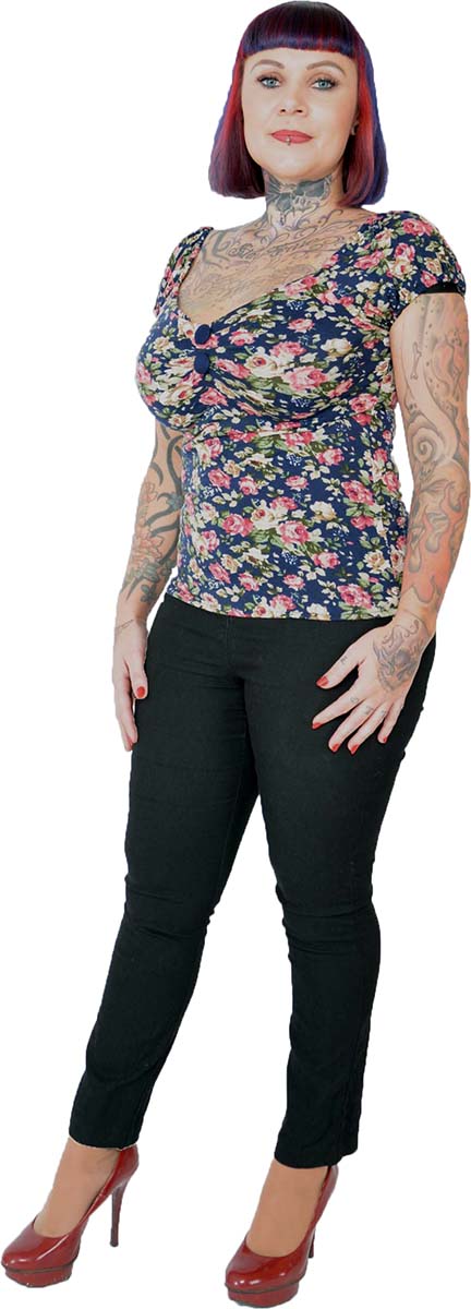 Kuestenluder_QUINCY_50s_Floral_ROSES_Vintage_GYPSY_Kurzarm_BLUSE_Shirt-46l9EzpS3jkINH