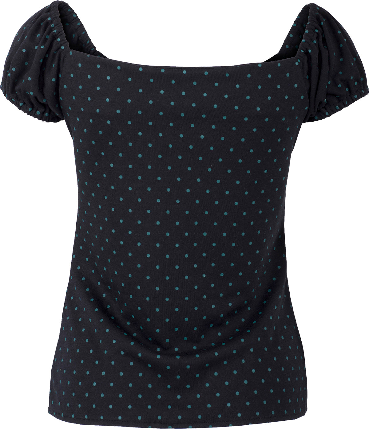 Kuestenluder_QUINCY_Vintage_POLKA_DOT_Oberteil_BLUSENSHIRT_Schwarz-Petrol-426JDXVdy5DeqJ