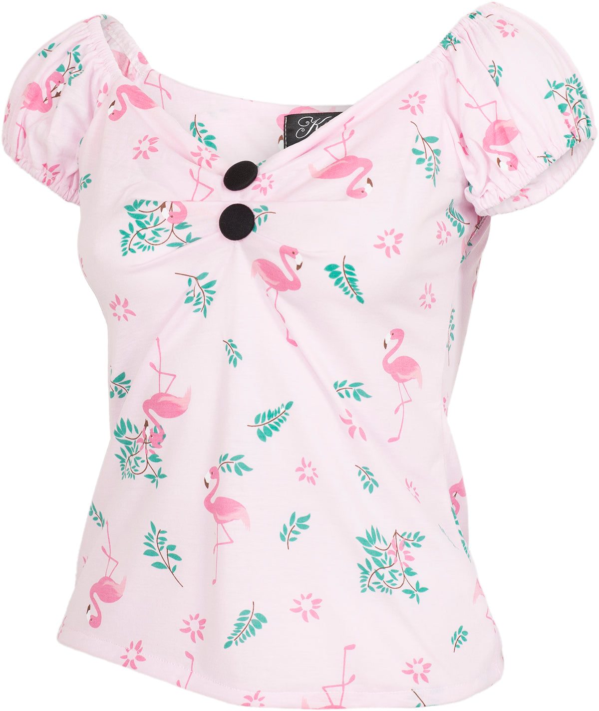 Kuestenluder_QUINCY_Vintage_Tropical_FLAMINGO_Flower_Oberteil_BLUSENSHIRT-3k53veVo9i4nt1