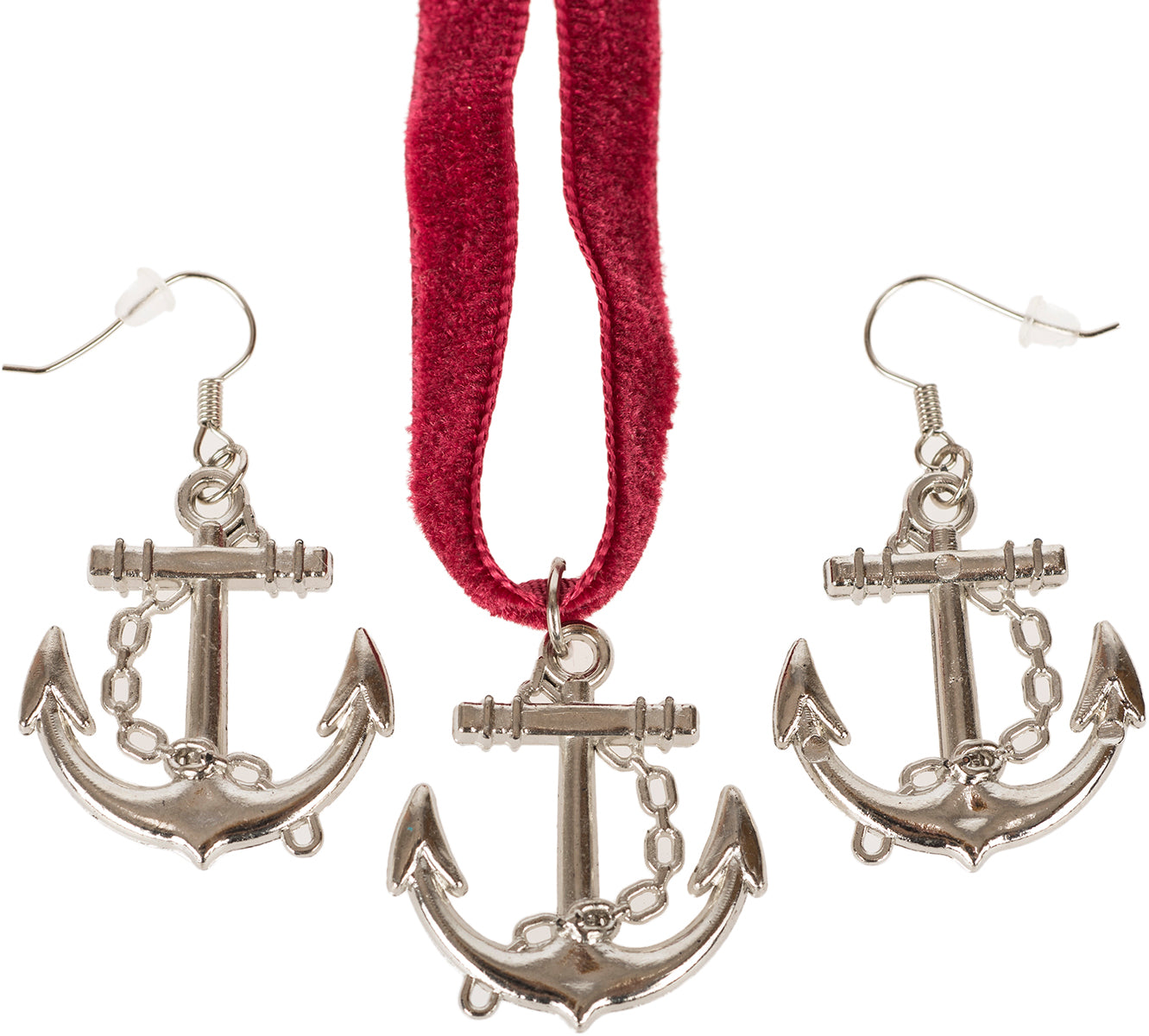 Kuestenluder_ROSELY_Velvet_ANKER_Halsband_CHOKER_Ohrhaenger_SET-4