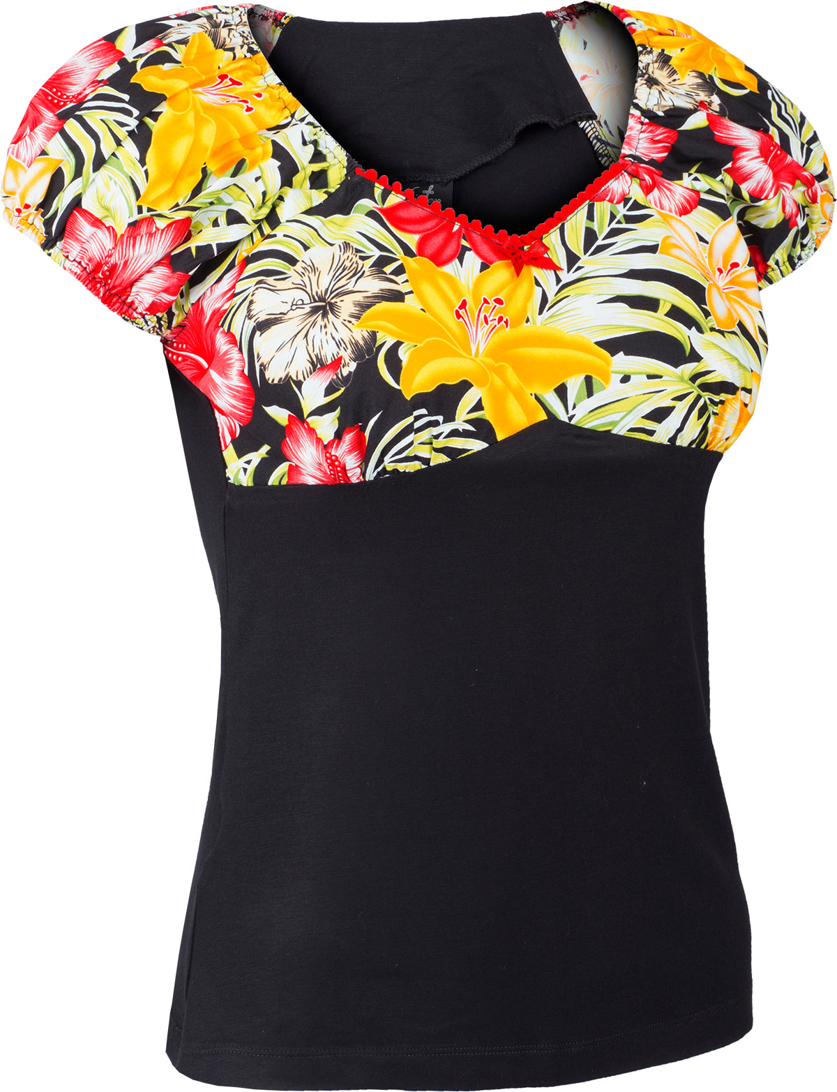 Kuestenluder_SAFIE_Vintage_TROPICAL_Hibiskus_POMPOM_Shirt_OBERTEIL-3HsqHMsD4i4l6O