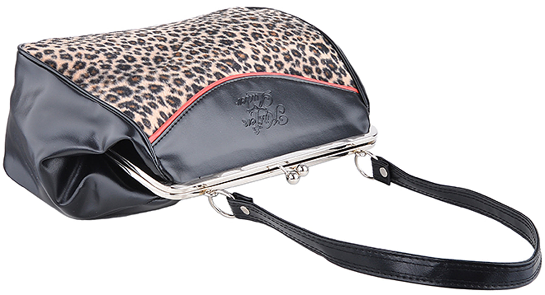 Kuestenluder_SHERRIE_50s_LEOPARD_Kisslock_Vintage_LEO_Tiki_Tasche_killer_kirsche_3