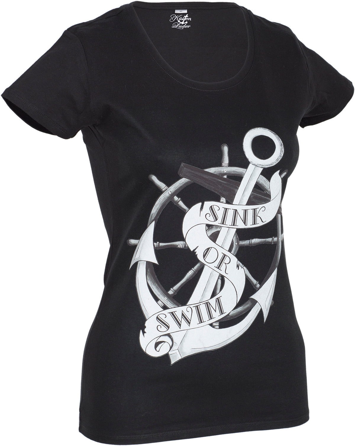 Kuestenluder_SINK_OR_SWIM_Sailor_ANKER_Anchor_Nautical_KURZARM_SHIRT-3