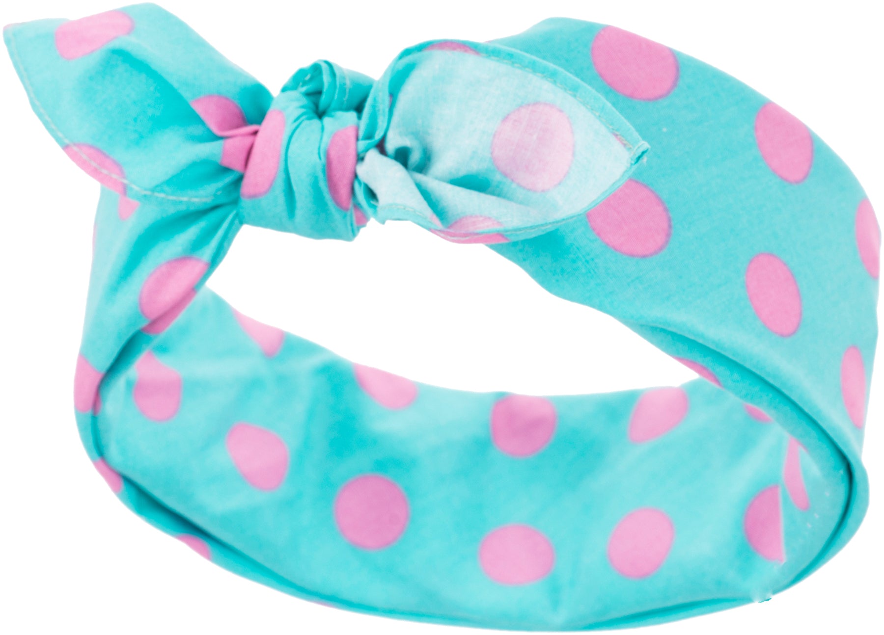 Kuestenluder_STACY_Polka_Dots_PUNKTE_50s_Vintage_Nickituch_BANDANA_hellblau_killer_kirsches4969qD7EWCVw