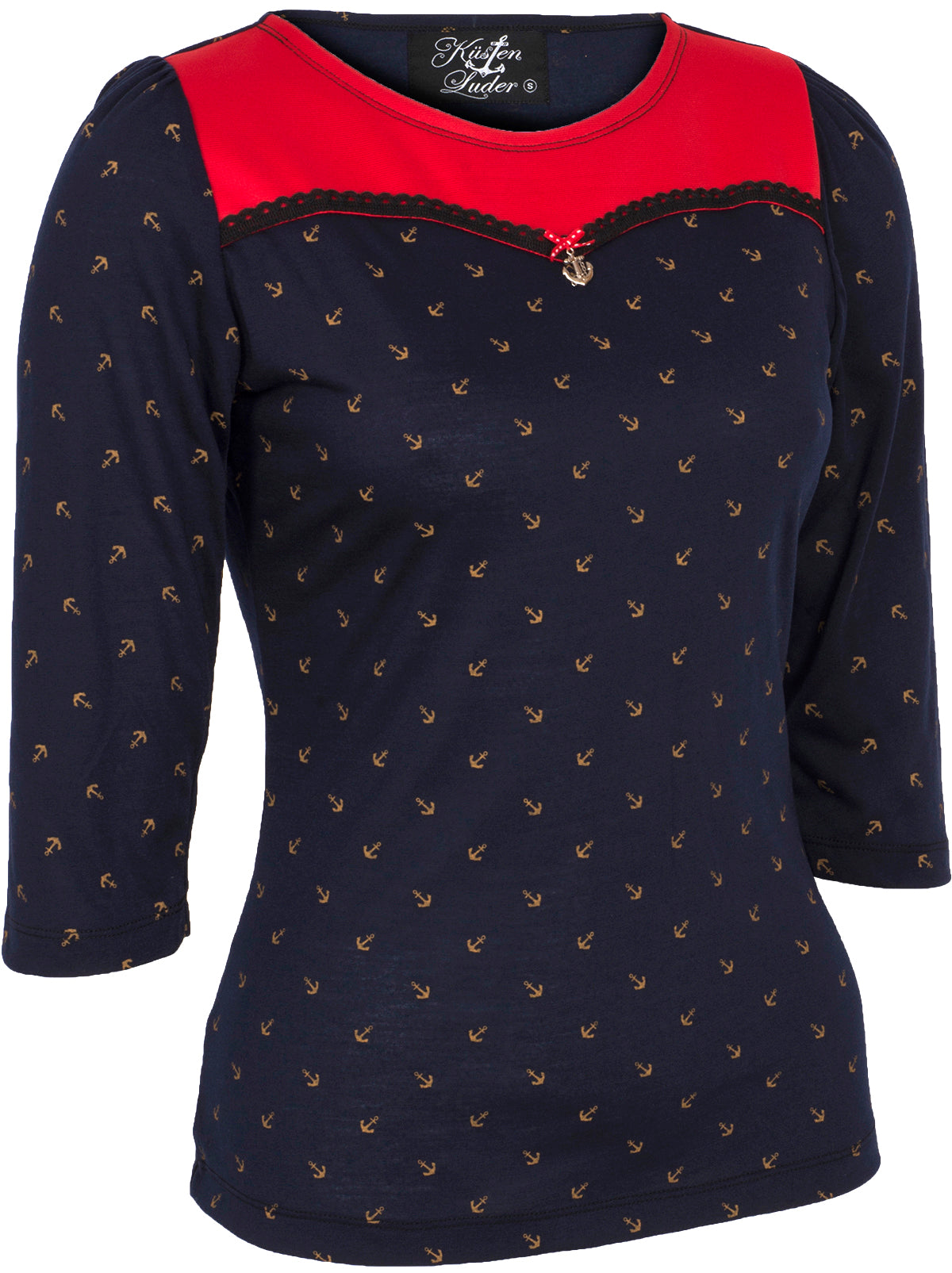 Kuestenluder_STINNA_Vintage_ANCHOR_Anker_Sailor_3_4_Arm_SHIRT_Oberteil-3