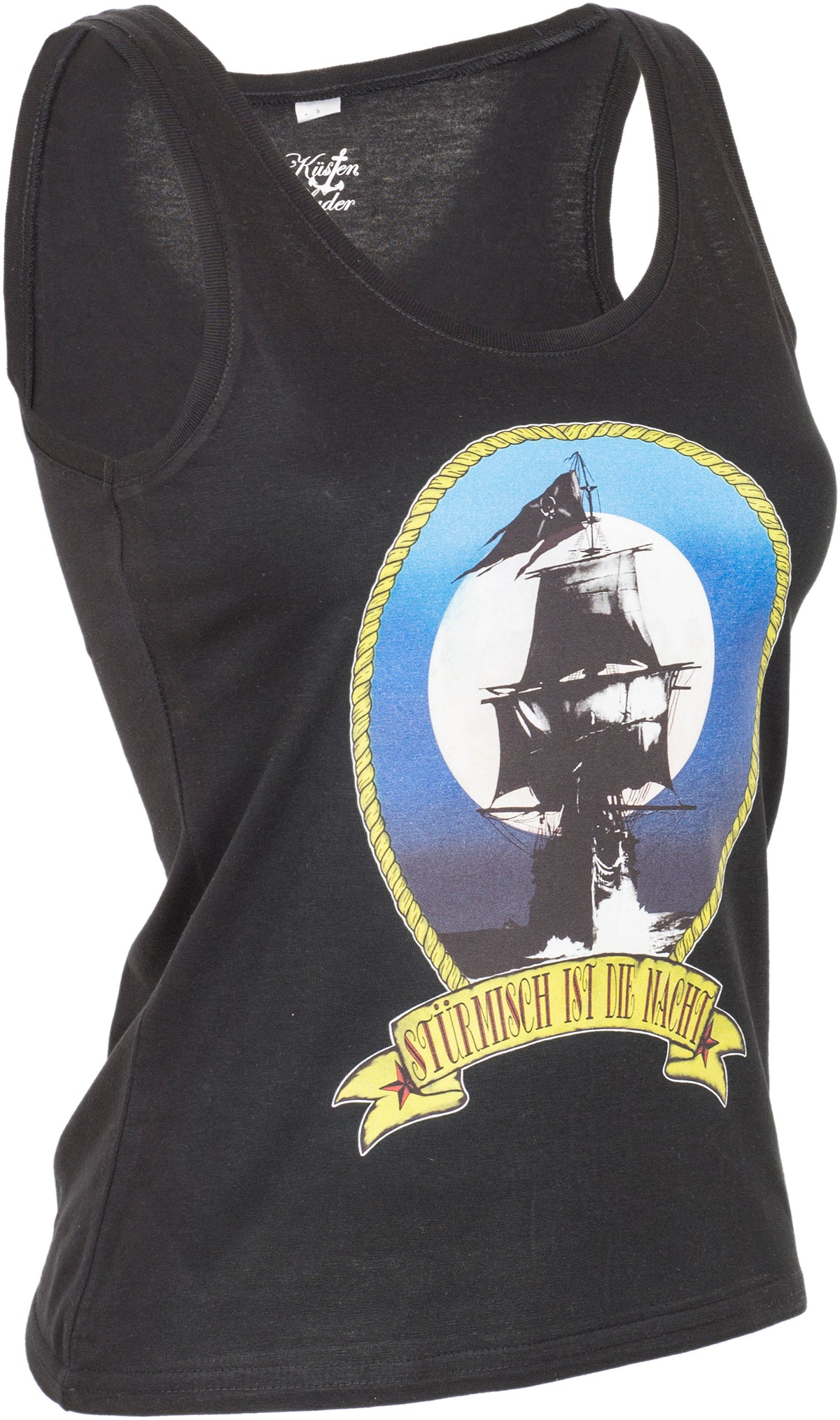 Kuestenluder_STueRMISCH_IST_DIE_NACHT_Sailor_Schiff_Ship_TANK_TOP_-_Schwarz-2cWjFOnee3kN7v