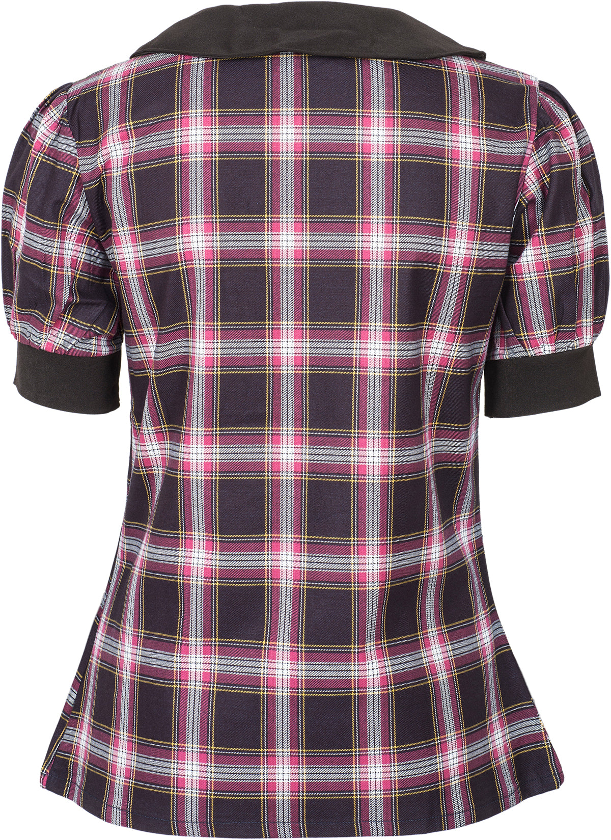 Kuestenluder_SUNAJ_Vintage_TARTAN_Peter_Pan_Karo_Kurzarm_BLUSE_Oberteil-4A7MHc4HojDzld