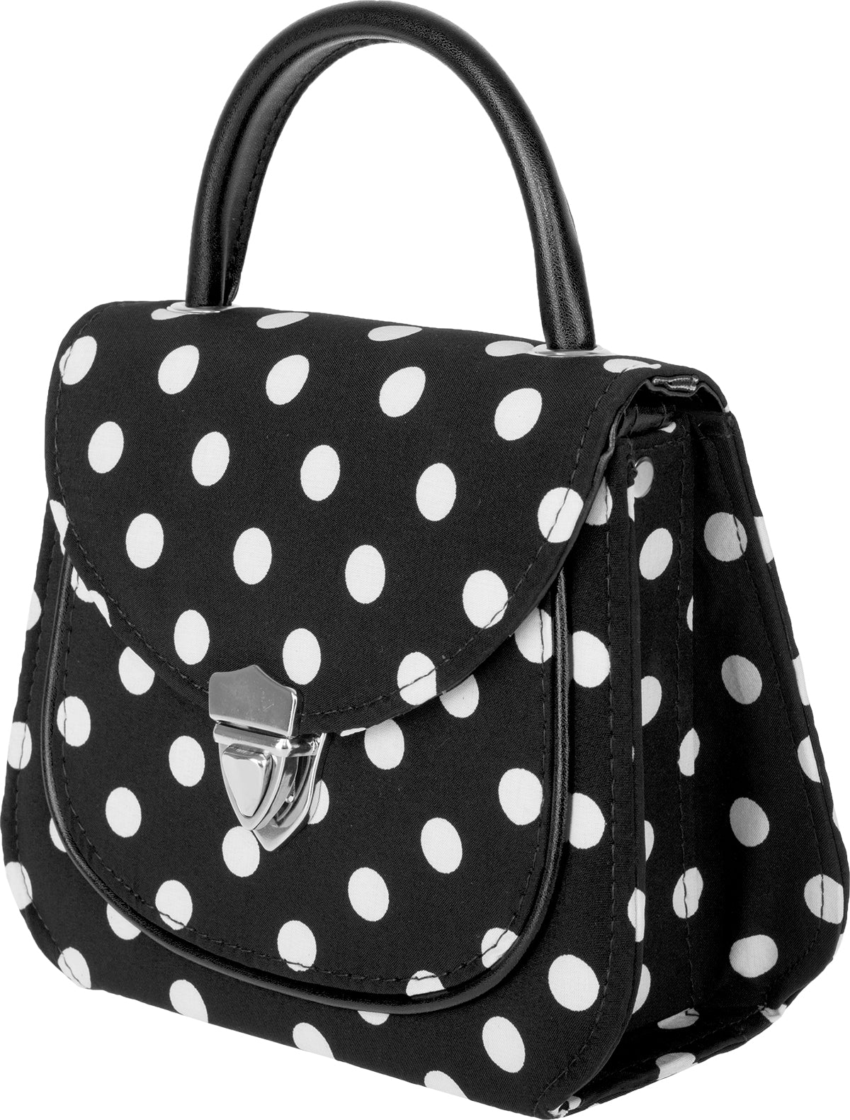 Kuestenluder_TAJA_Vintage_POLKA_DOT_Punkte_Retro_50s_BAG_Umhaengetasche_schwarz-25d65409f52401