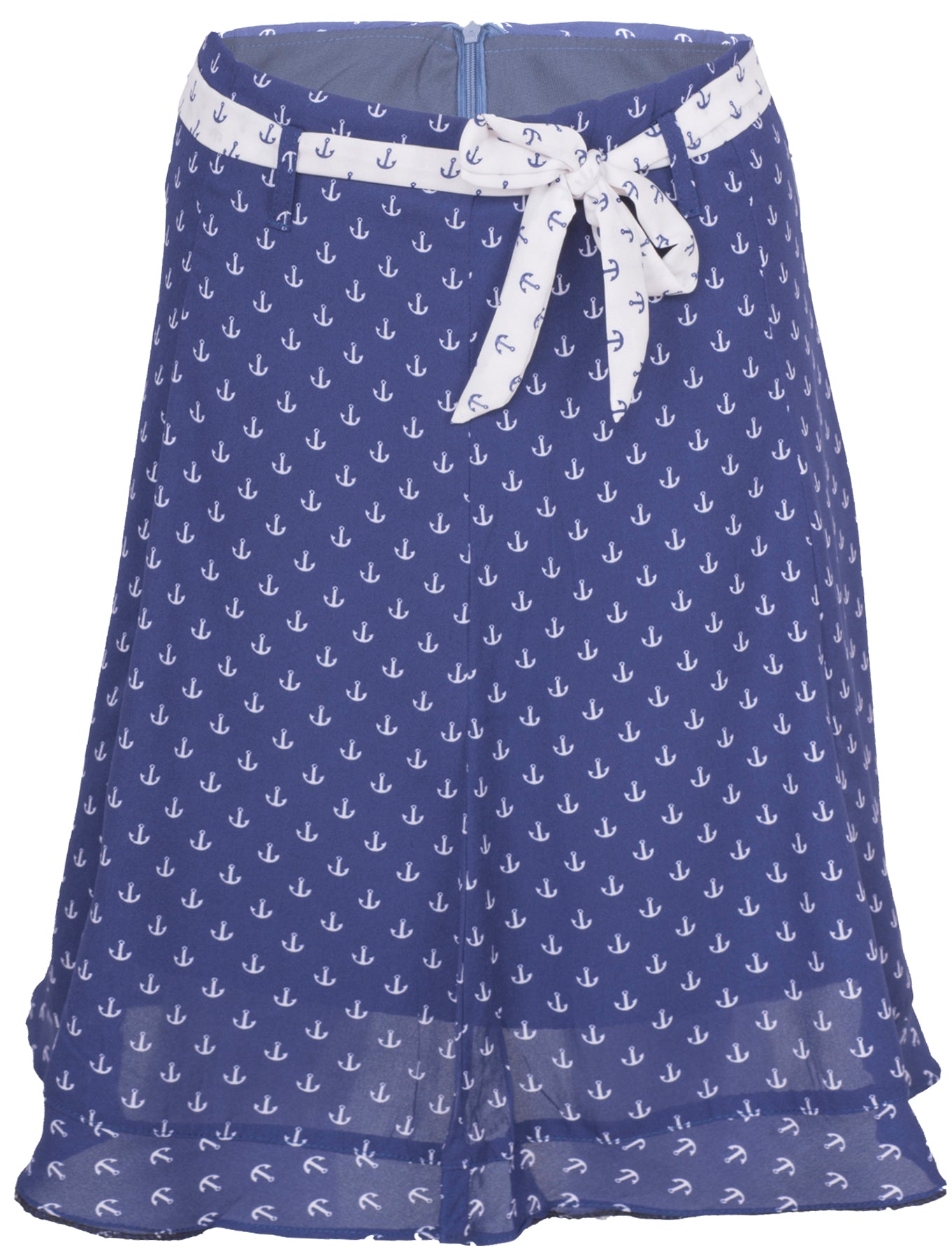 Kuestenluder_TAMMY_SAILOR__ANCHOR_Anker_Chiffon_Ruffle_Retro_Skirt_ROCK_killer_kirsche