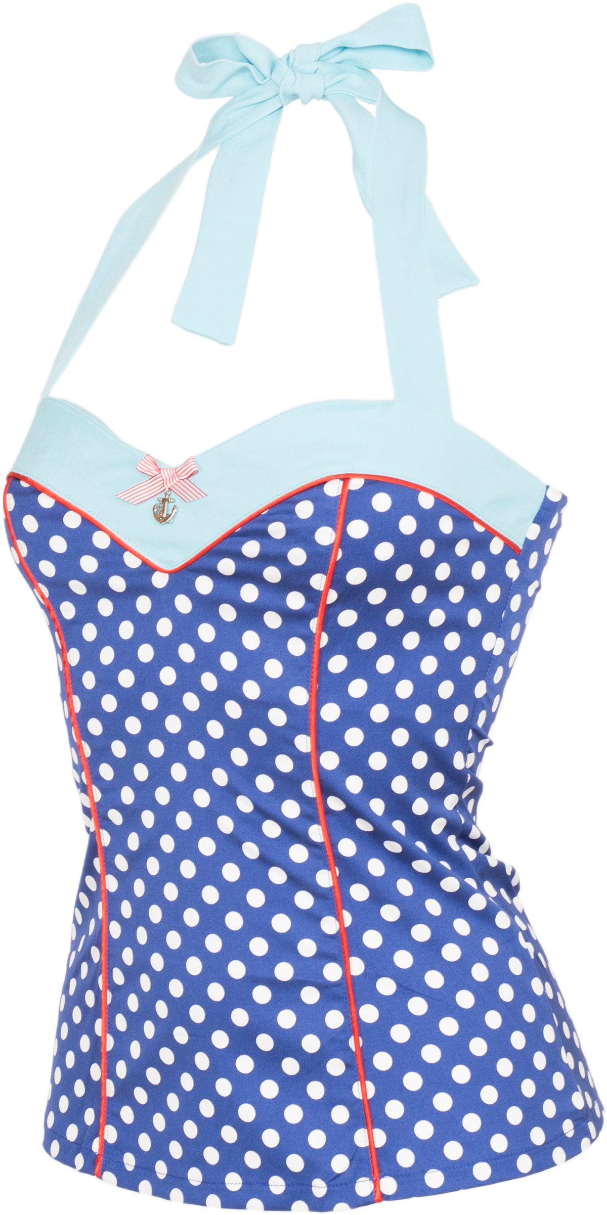 Kuestenluder_TEONA_Vintage_POLKA_DOT_Punkte_Anchor_BOW_Neckholder_TOP-3JND27lA3GhcKJ