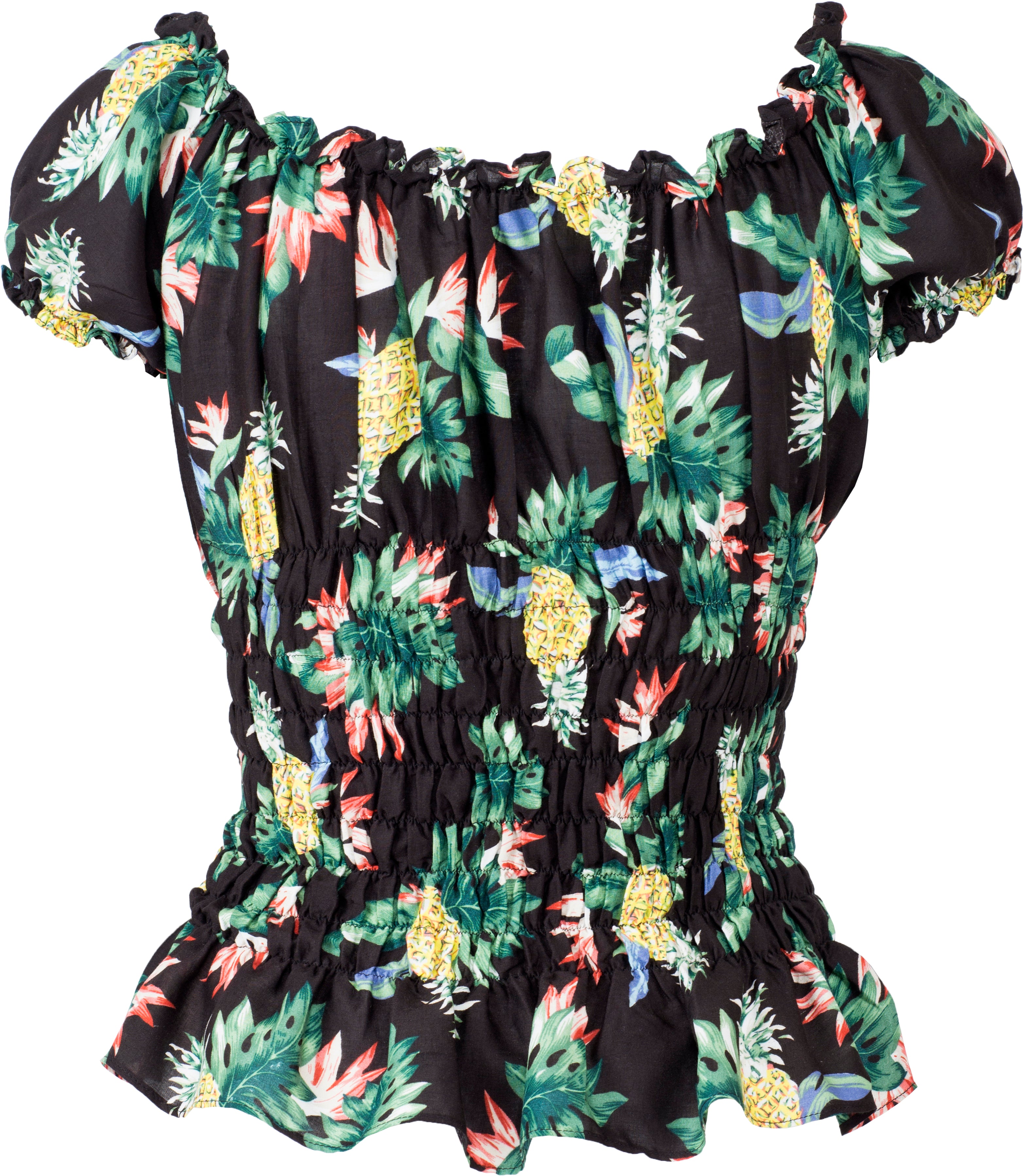 Kuestenluder_THAO_Ananas_TROPICAL_FLOWER_Palm_Leaf_RUFFLE_Bluse-4TrNbJkUsdEsk8
