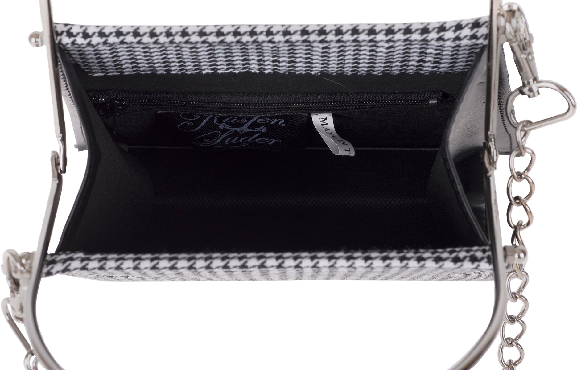 Kuestenluder_TILIA_Vintage_HAHNENTRITT_Dogtooth_KISSLOCK_Bag_Handtasche-5