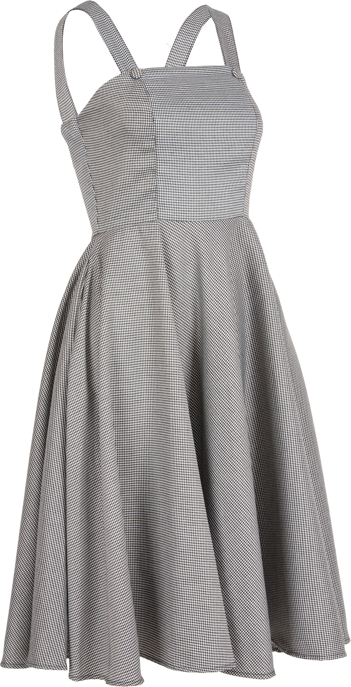 Kuestenluder_TOKESSA_Vintage_HAHNENTRITT_Traeger_SWING_Dress_Kleid-3
