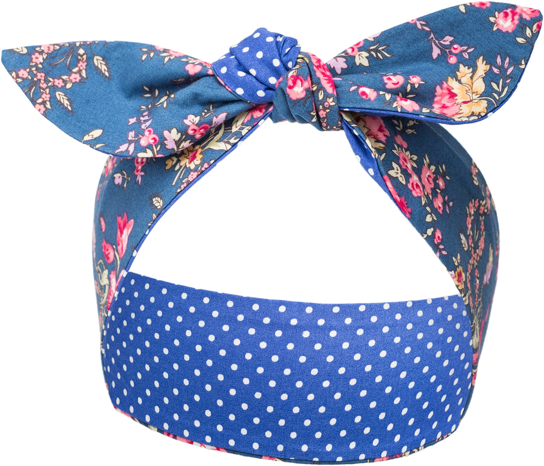 Kuestenluder_TOMIKO_Floral_FLOWER_Blumen_HAARBAND_Hair_Band_killer_kirsche