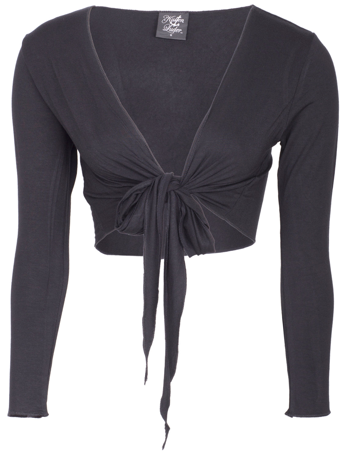 Kuestenluder_TWANNA_Langarm_Basic_BOLERO_Jacke_-_schwarzmKVsApJLB4Flz