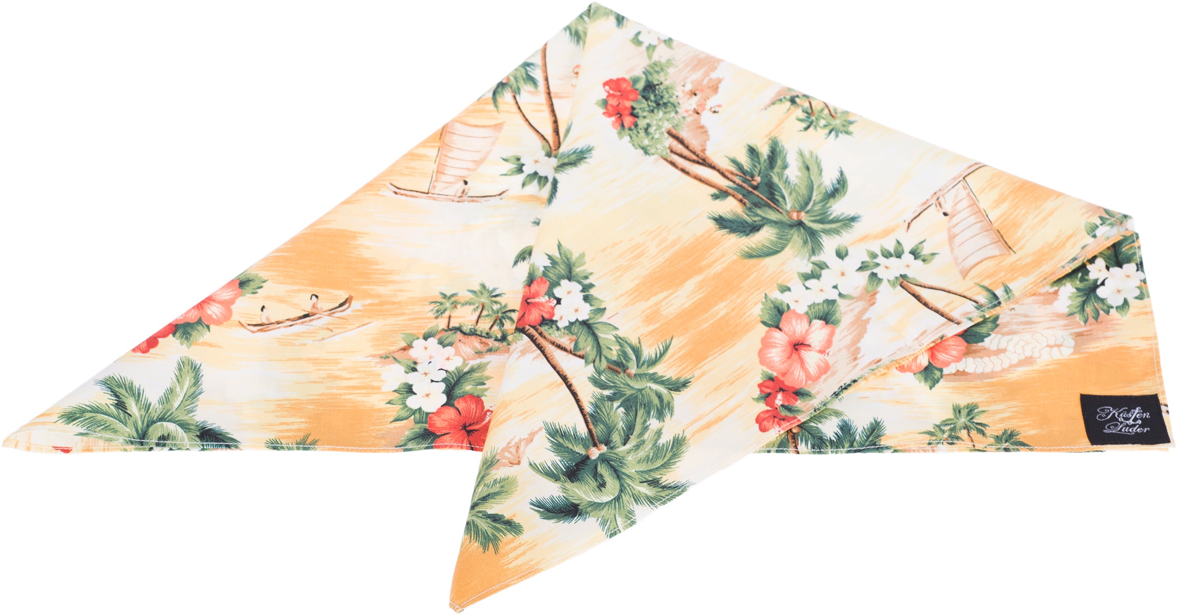 Kuestenluder_VALESKA_Retro_HIBISKUS_Tropical_ISLAND_Nickituch_BANDANA-8