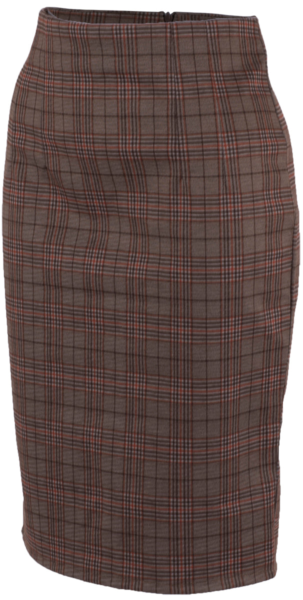 Kuestenluder_VEENA_Vintage_PLAID_Glencheck_Karo_PENCIL_SKIRT_Bleisiftrock-2