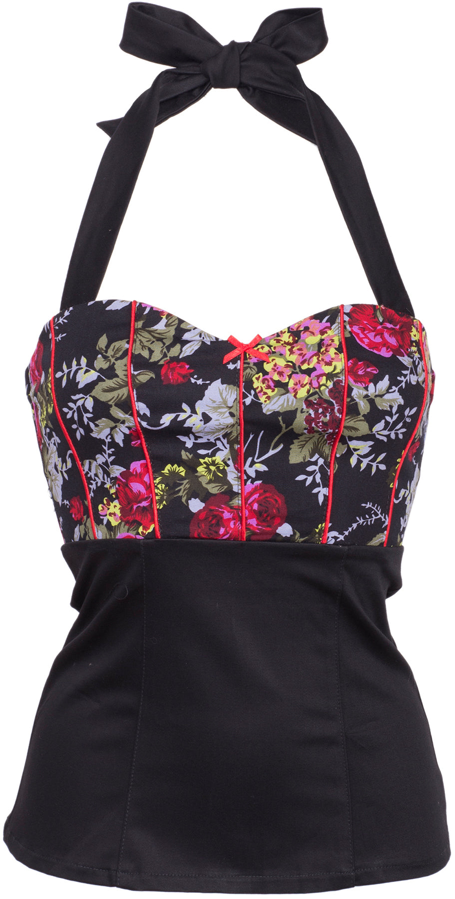Kuestenluder_VERLIE_Vintage_Floral_Roses_Red_Bow_Neckholder_TOP_killer_kirschexVCRemLFd3yih