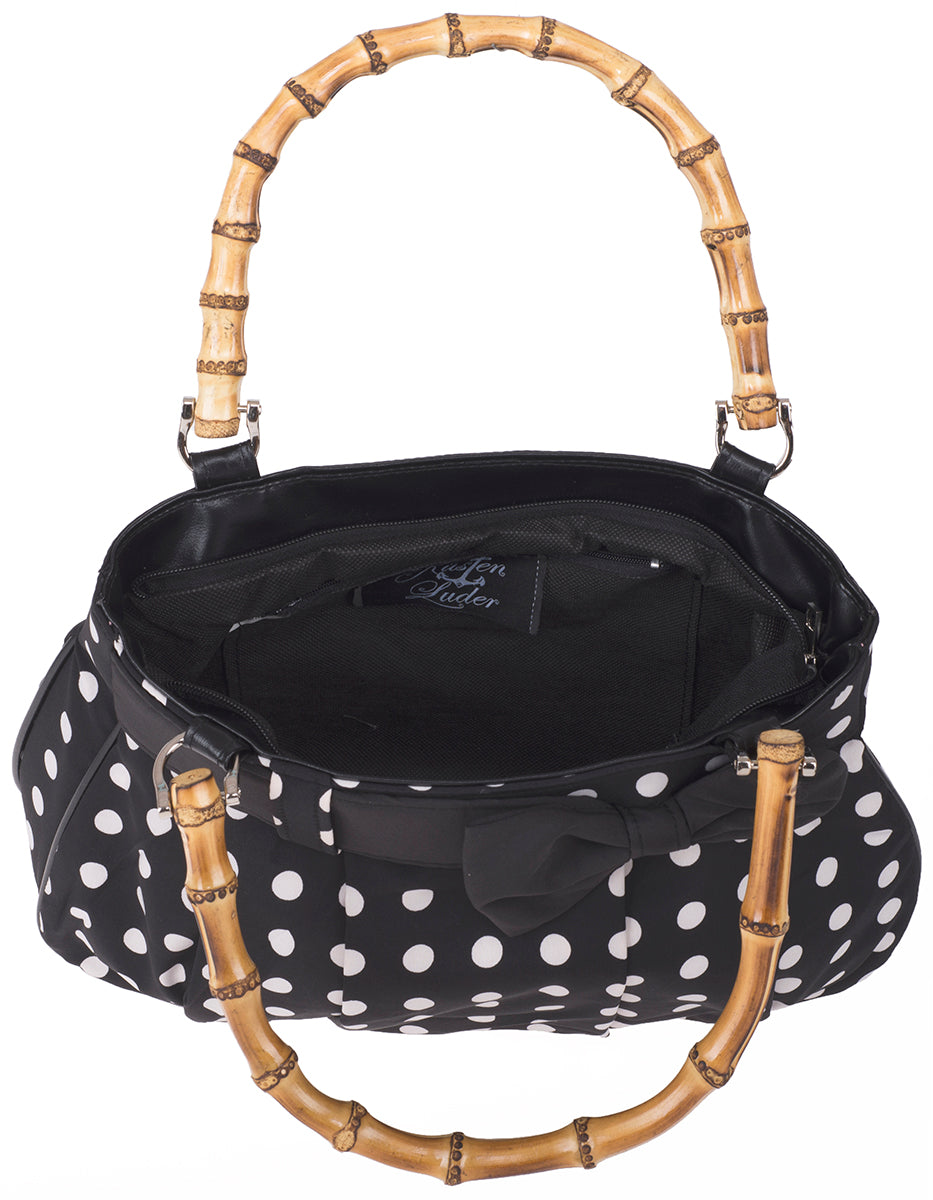 Kuestenluder_VIONA_Polka_Dot_PUNKTE_Bambushenkel_Schleife_HANDTASCHE-5iIzgGGGrGNLWB