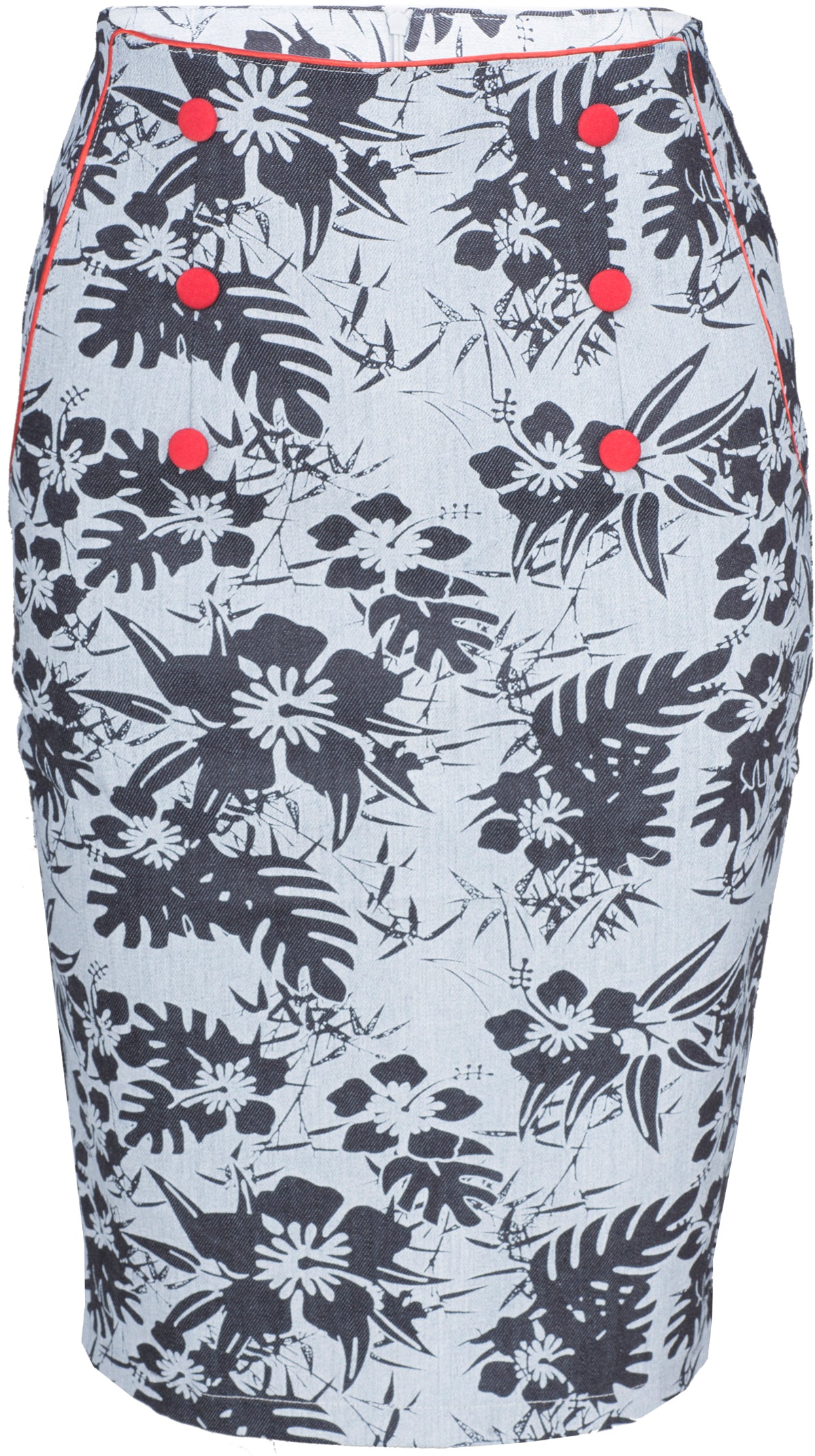 Kuestenluder_WINDY_Tiki_Vintage_HIBISCUS_Hawaii_Jeans_Denim_Pencil_Skirt_RockUhLra3SiMZKoZ