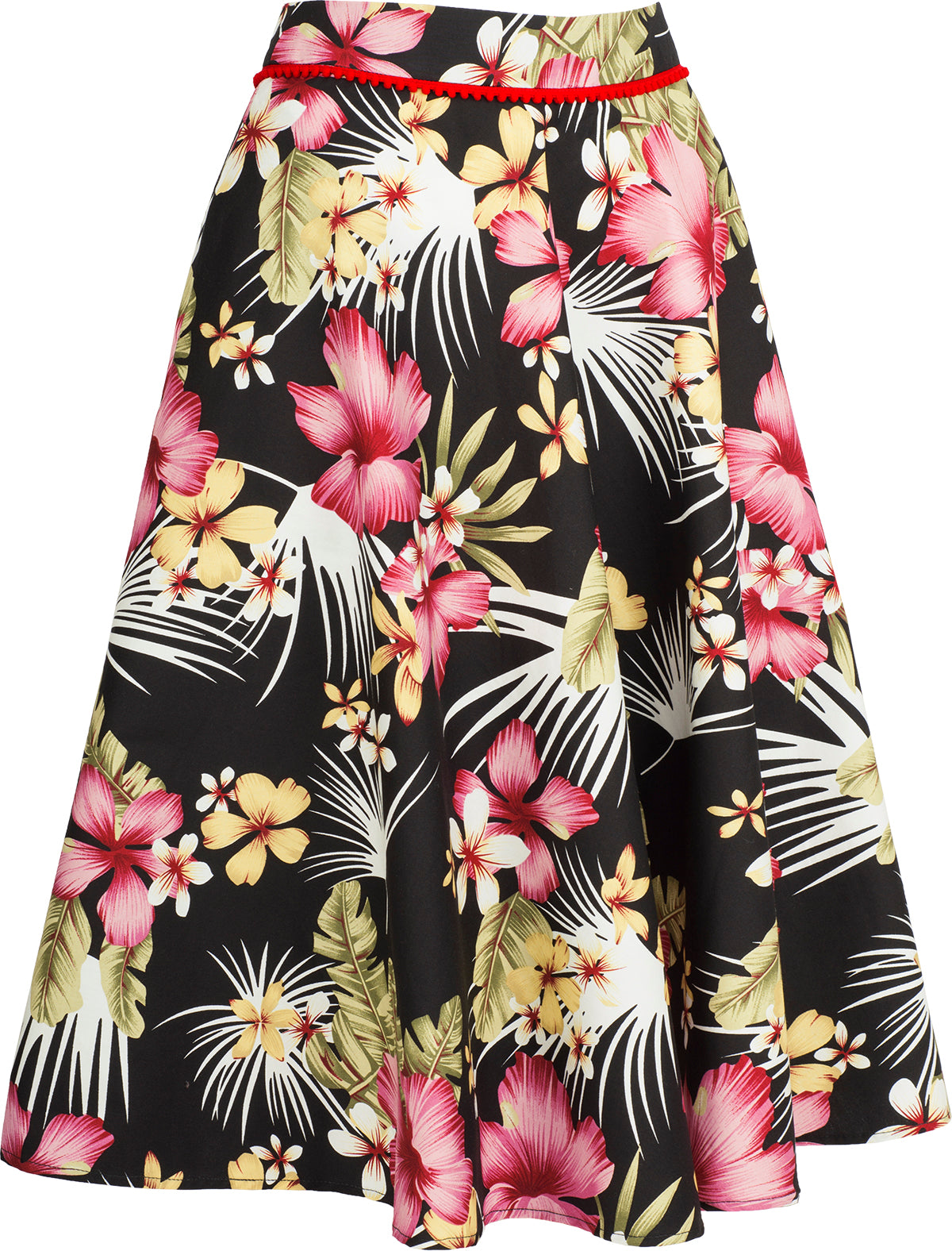 Kuestenluder_YUNA_Vintage_TIKKI_Hawaii_Blueten_RETRO_Swing_Skirt_TELLERROCK_03