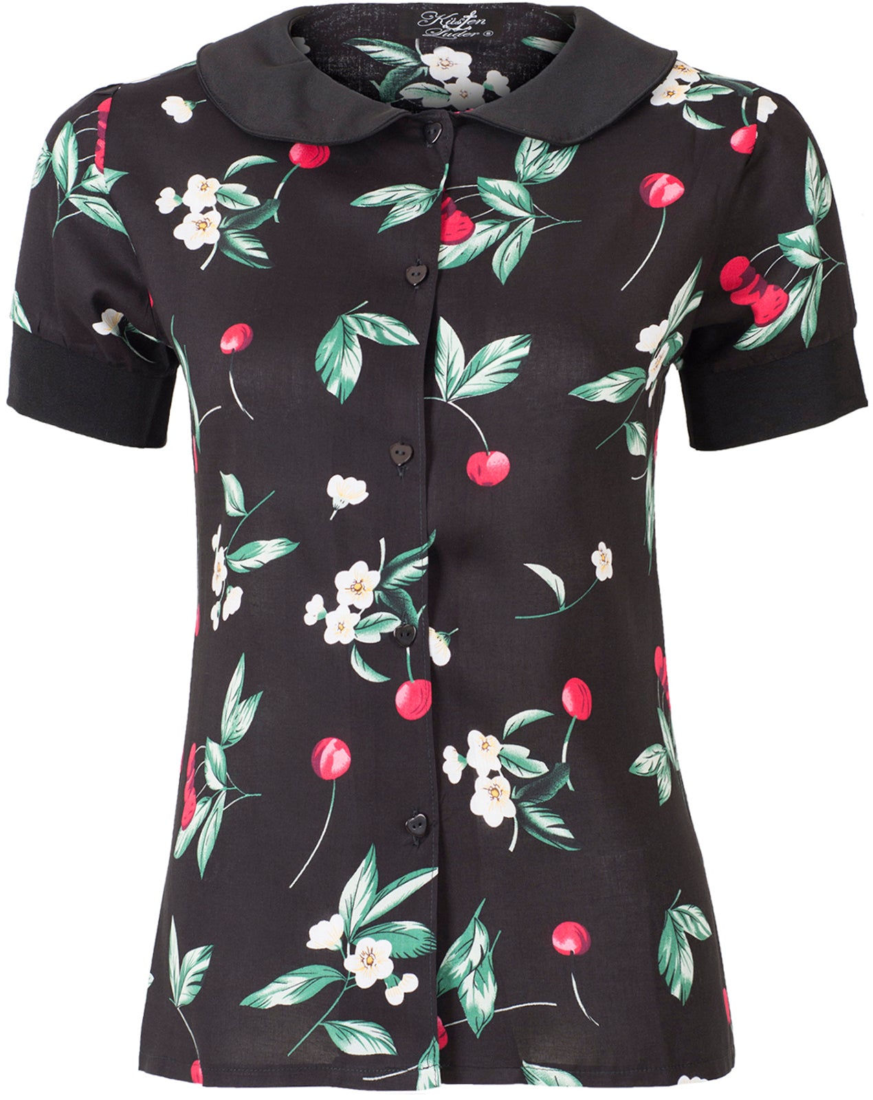 Kuestenluder_ZARIAH_Vintage_CHERRY_Kirschen_Kurzarm_BLUSE_Schwarz_killer_kirsche8I4oJRQifVMc3