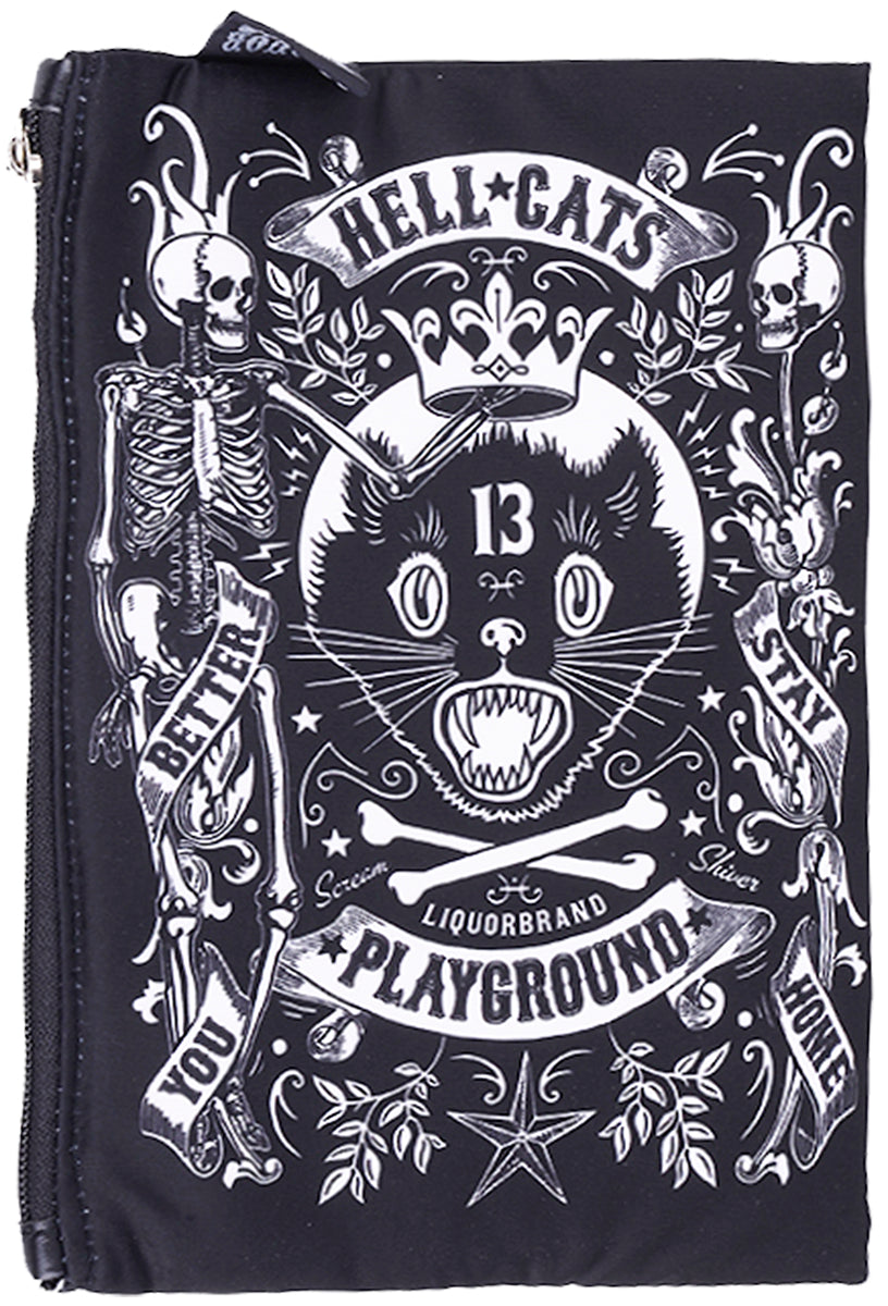 LIQUOR_BRAND_Hell_Cat_Playground_Skeleton_Cosmetic_Bag