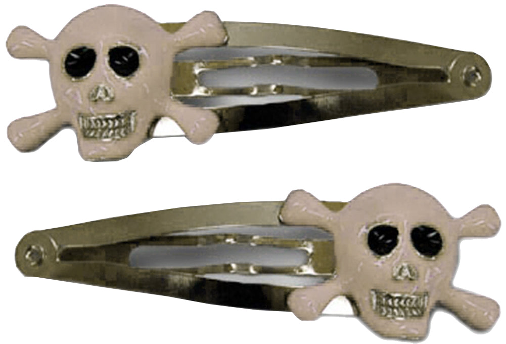 LUCKY_SKULL_Haarspangen_weiss