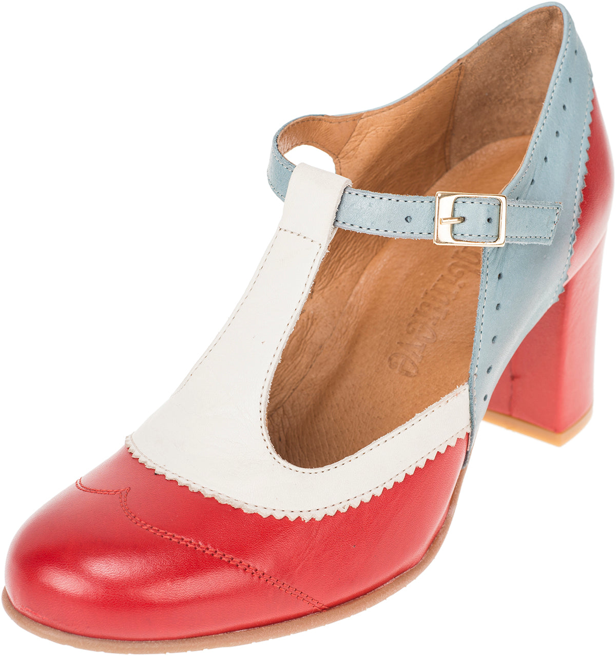 La_Veintinueve_ADA_Vintage_T-STRAP_Brogue_RIEMCHEN_Retro_PUMPS_-_Rot-1NlTyncGTh1KTF