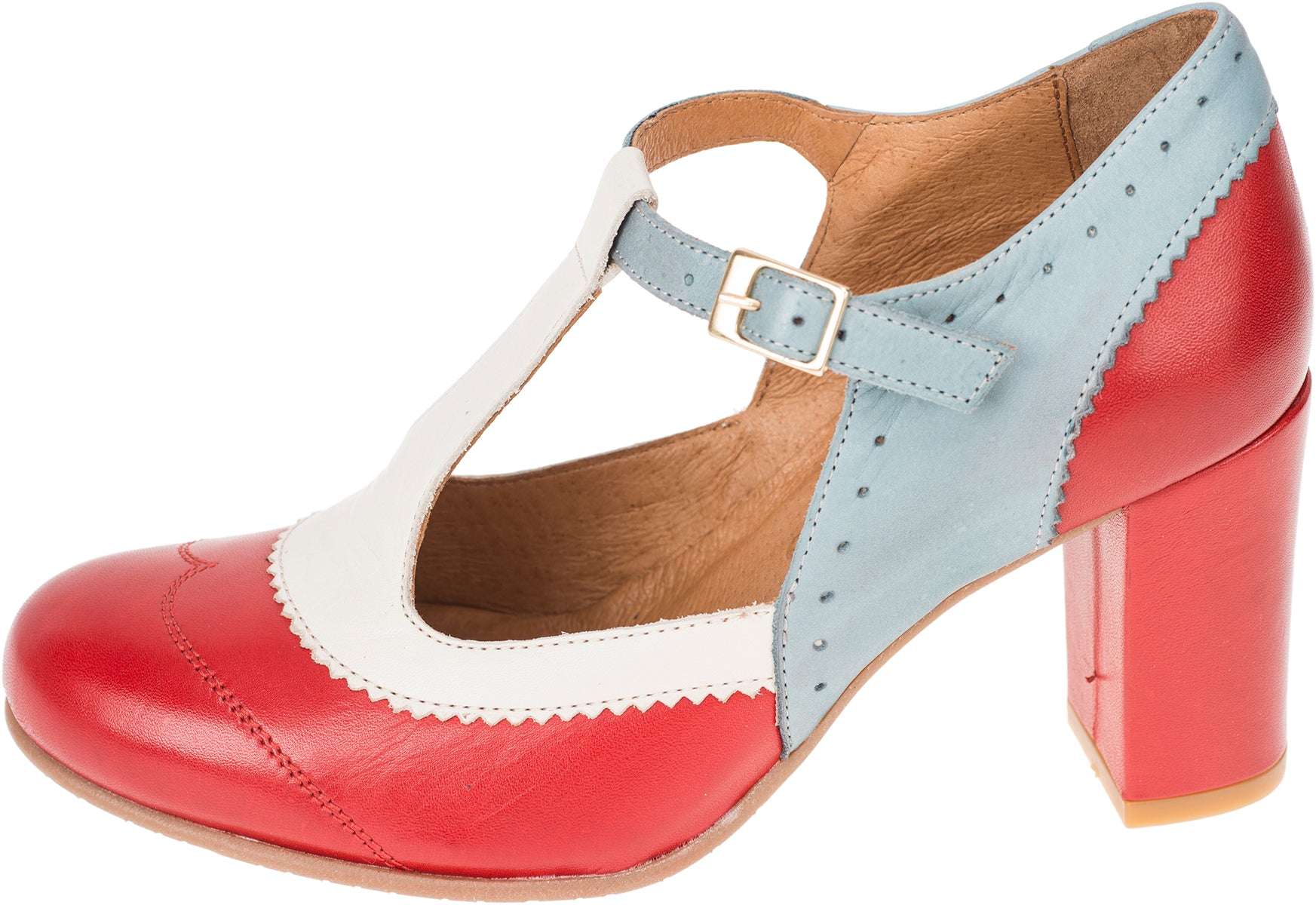 La_Veintinueve_ADA_Vintage_T-STRAP_Brogue_RIEMCHEN_Retro_PUMPS_-_Rot-2Li6Opp5bpAksD