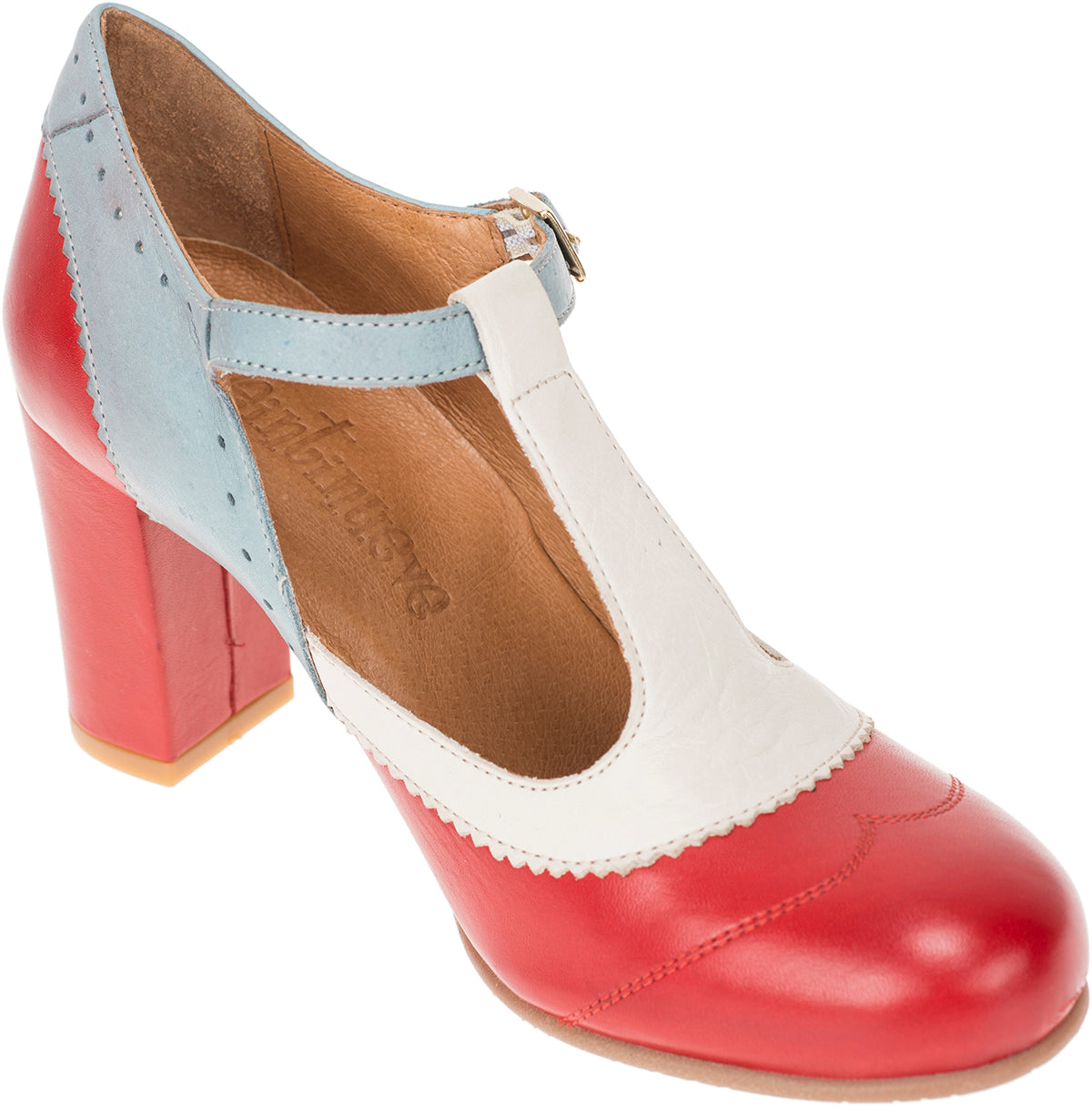 La_Veintinueve_ADA_Vintage_T-STRAP_Brogue_RIEMCHEN_Retro_PUMPS_-_Rot-30YeIDYEe31bFn