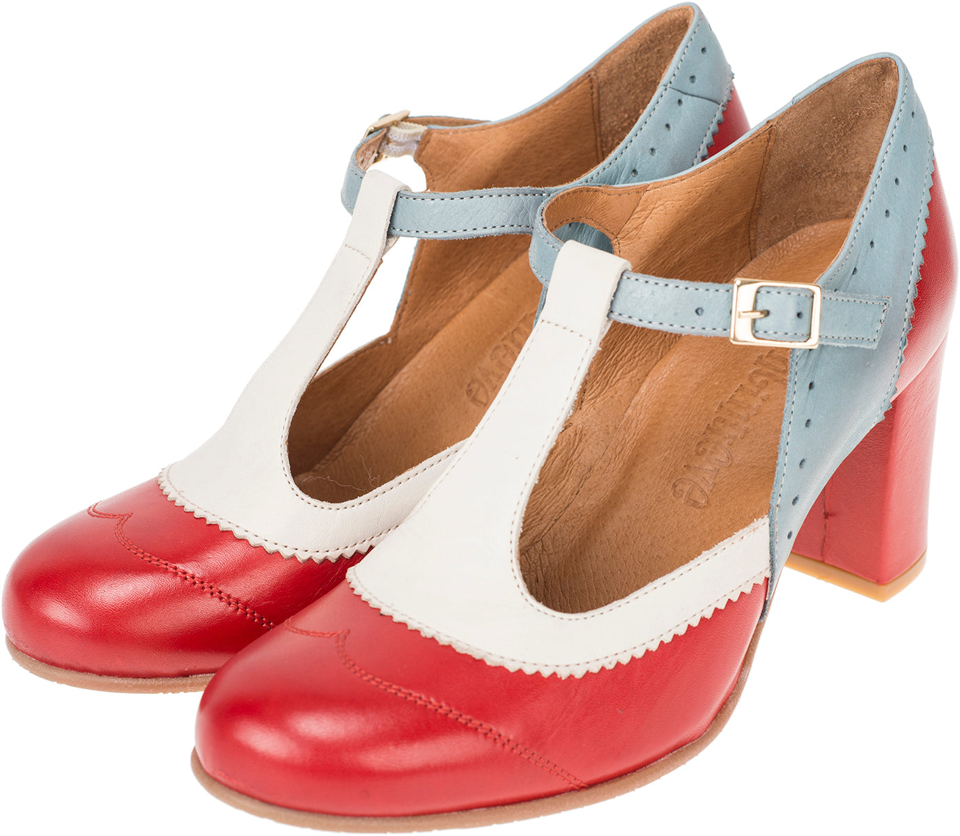 La_Veintinueve_ADA_Vintage_T-STRAP_Brogue_RIEMCHEN_Retro_PUMPS_-_Rot-5UpV5ECBc8Y6sK