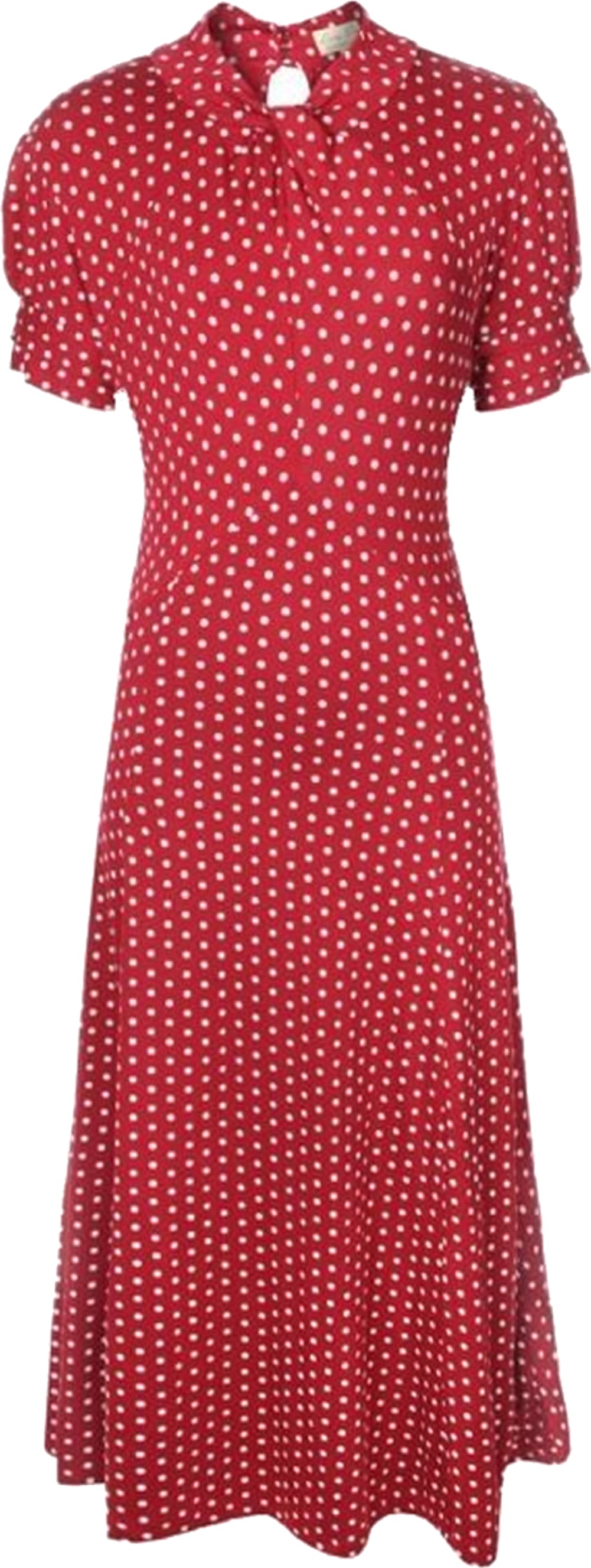 Lindy_Bop_AMIE_Vintage_Tea_Flared_POLKA_Dots_Retro_KLEID_-_Rot