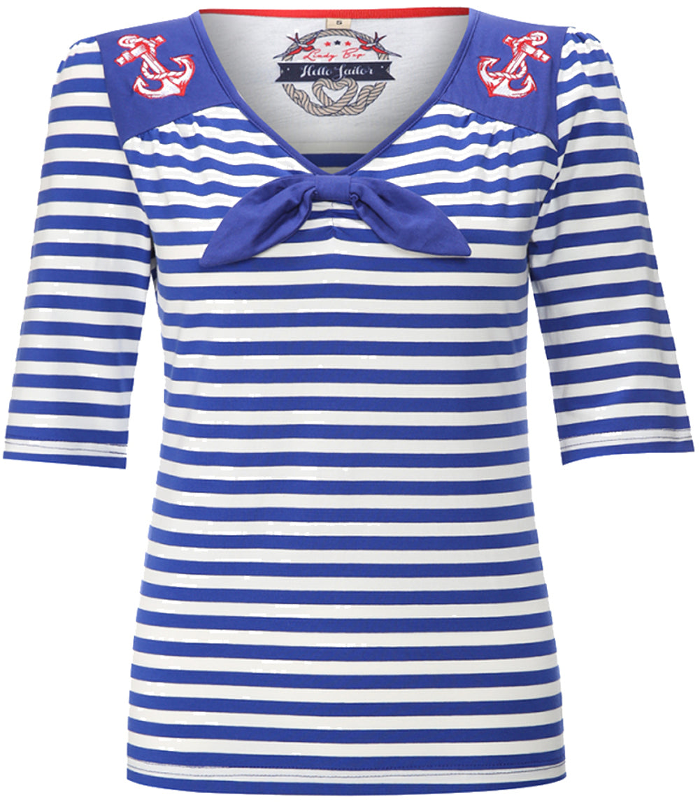 Lindy_Bop_CAMILLE_Nautical_Sailor_ANCHOR_Anker_Shirt_Oberteil5fA9MMWIQLNXZ