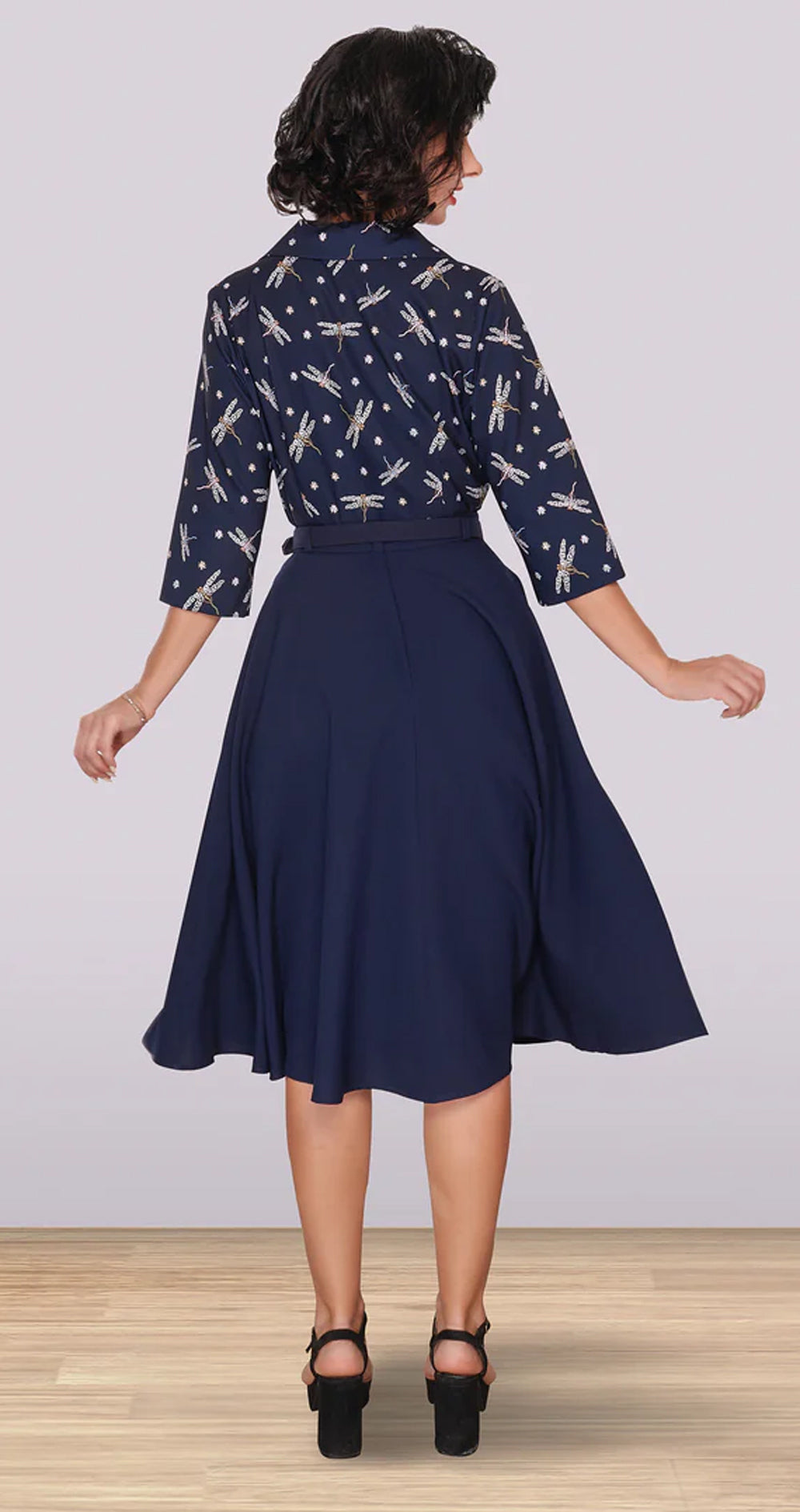 Lindy_Bop_CHRISTINE_SWING_Vintage_Plain_Flared_50s_SKIRT_Rock_-_Dunkelblau-2DueNVPzrtO4Mc