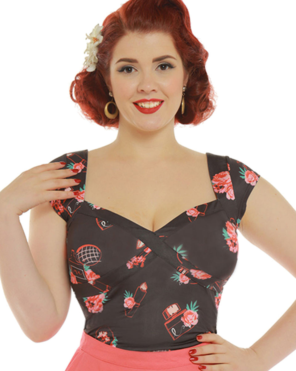 Lindy_Bop_ELIZA_Floral_PERFUME_Sweetheart_Crossover_Vintage_SHIRT_killer_kirsche