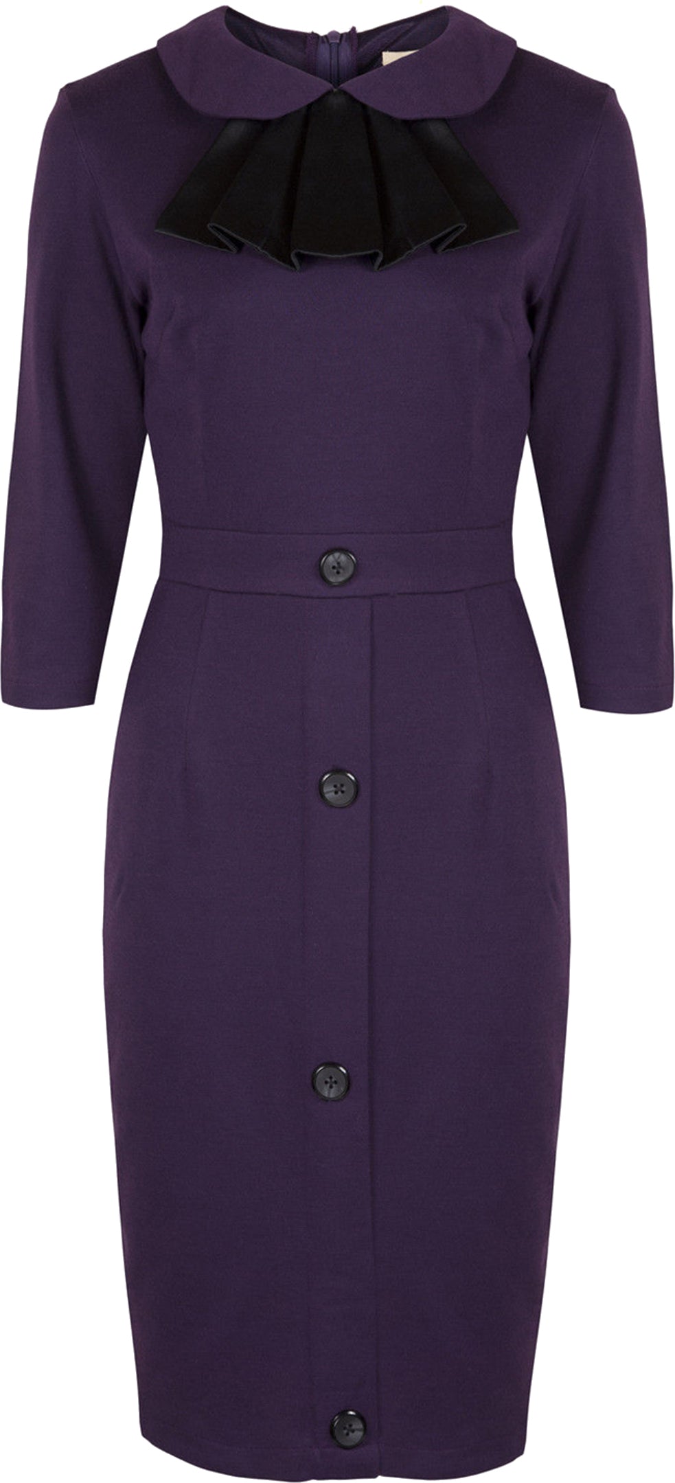 Lindy_Bop_RENA_Vintage_PENCIL_Wiggle_Dress_KLEID_-_Plum