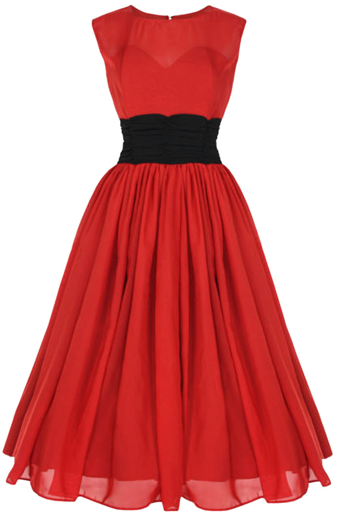 Lindy_Bop_SERENA_Red_Vintage_1950s_PROM_Chiffon_Swing_Dress_Kleid_rotJnoDStnd70rqn